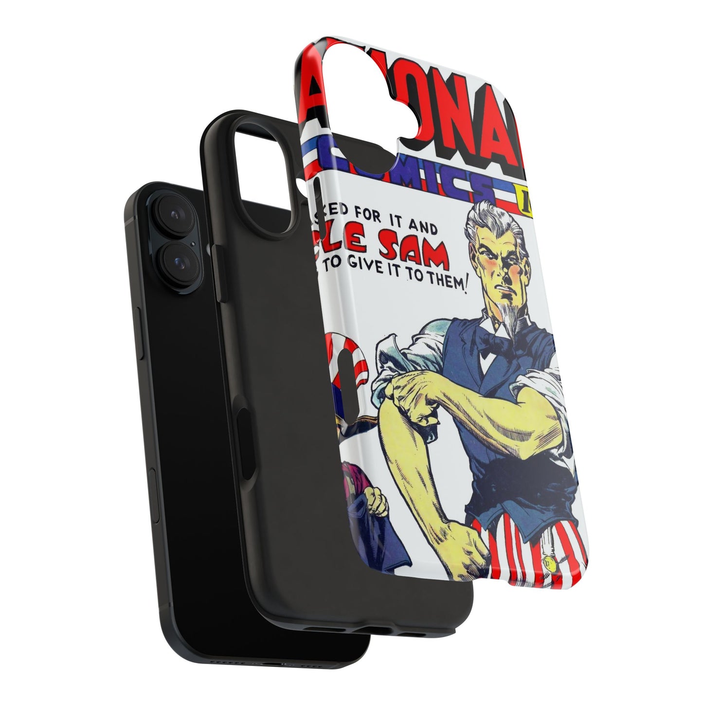 Vintage Comic Art Durable Phone Cases