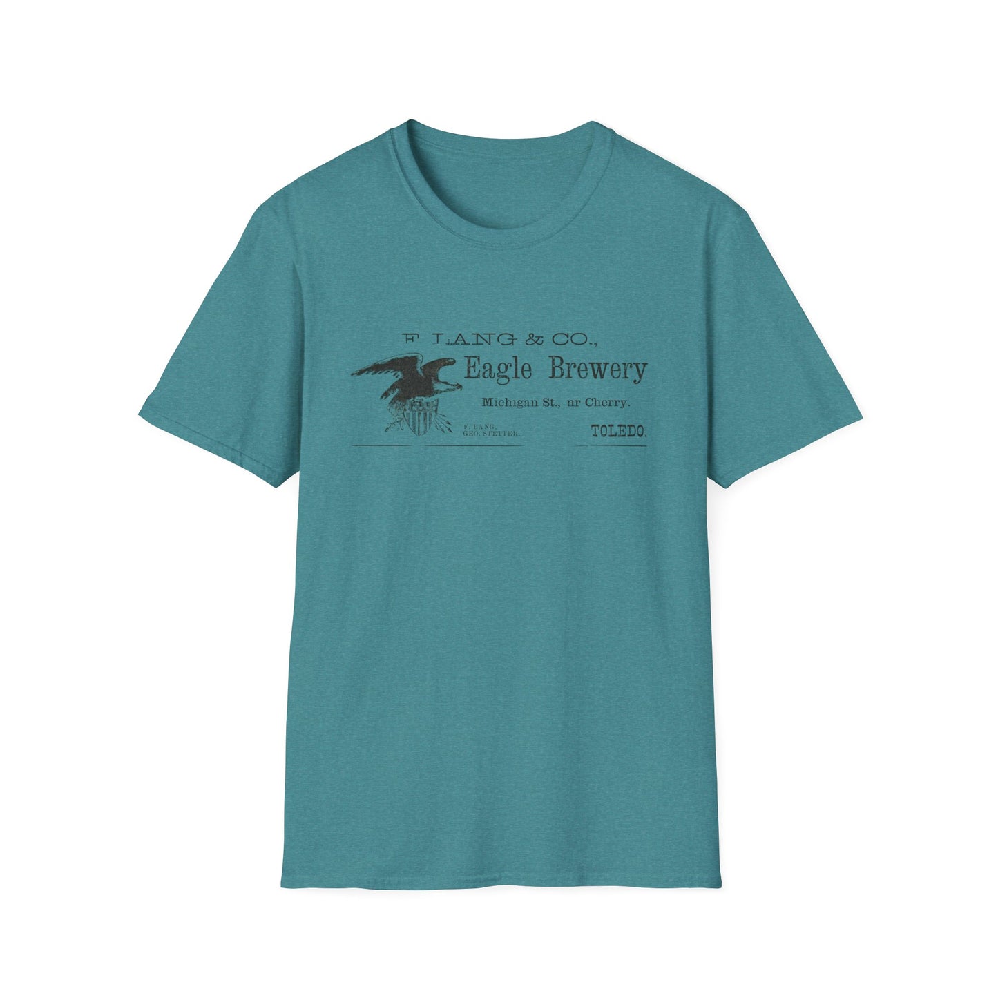 Vintage Eagle Brewery T-Shirt - 100% Cotton, Classic Fit, Perfect for Beer Lovers & Casual Outings