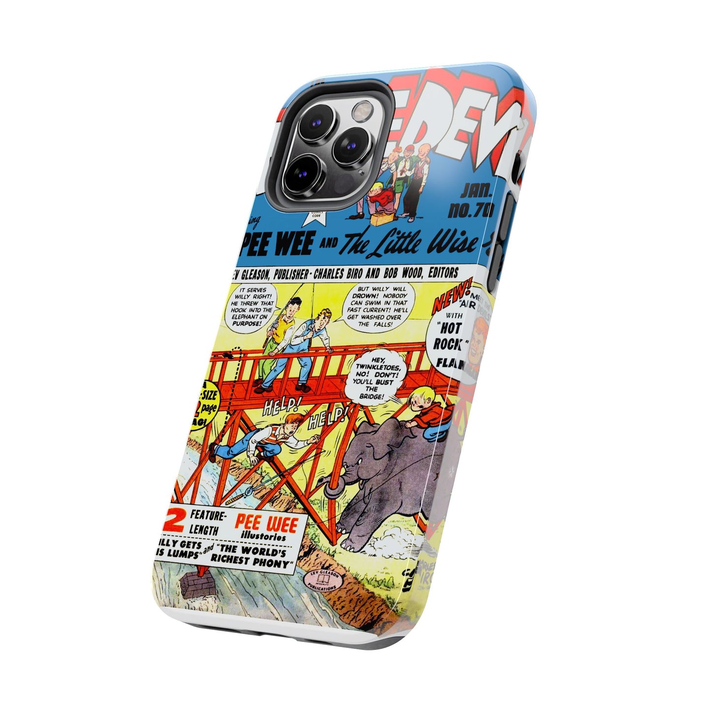 Vintage Comic Book Inspired Phone Case