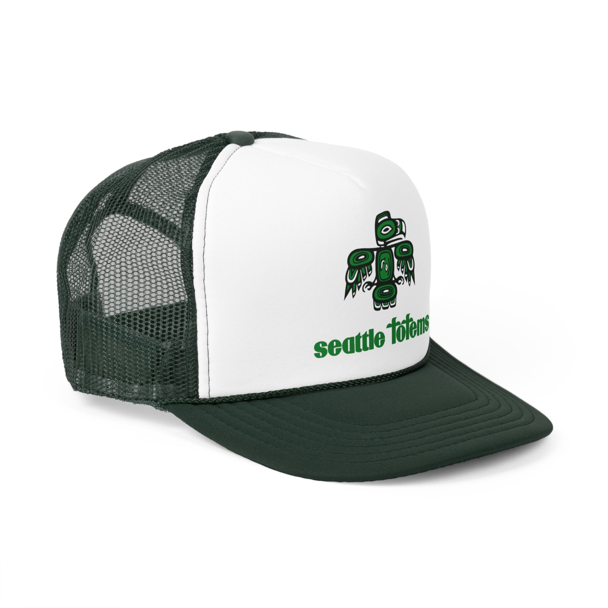 Seattle Totems of the WHL Trucker Cap - Old School Male 