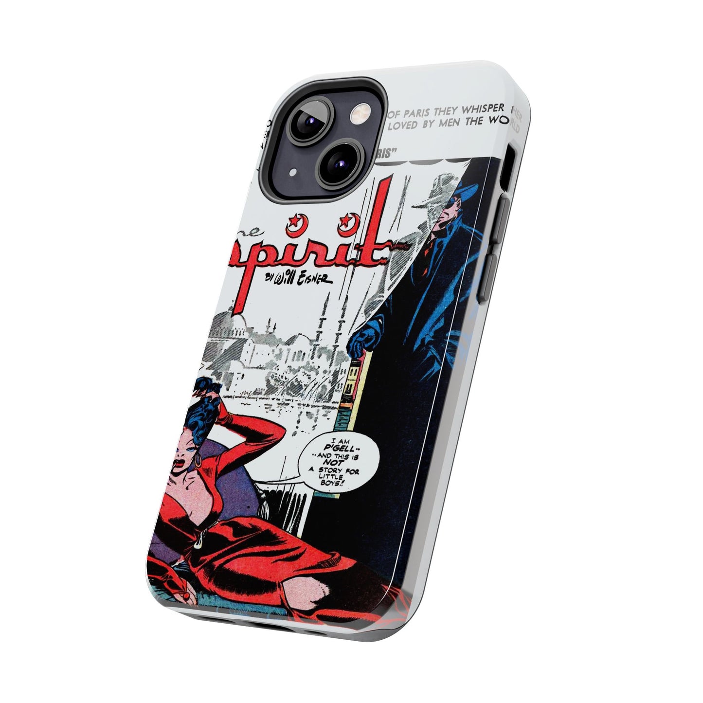 Vintage Spirit Comic Tough Phone Cases for Ultimate Protection - Old School Male 