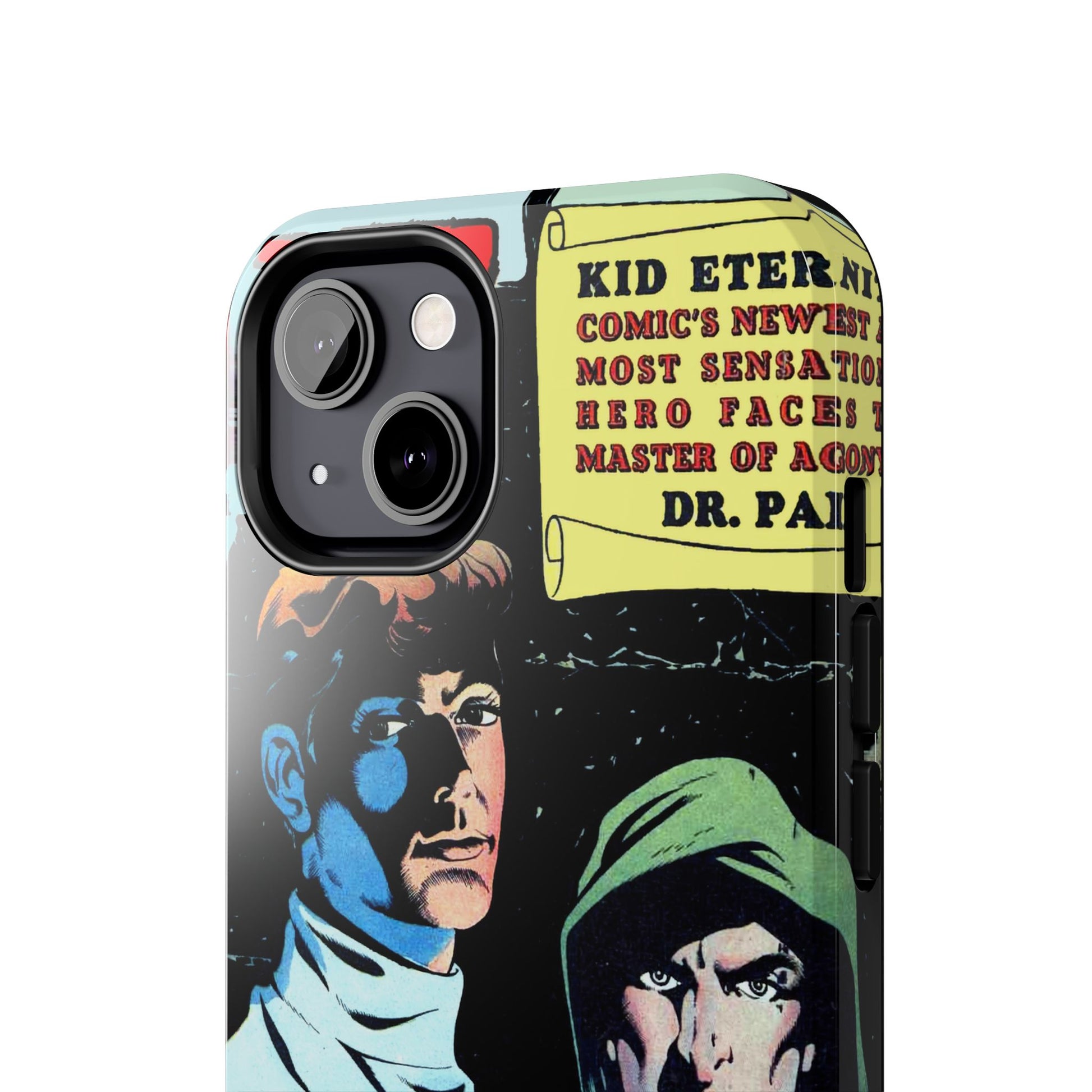 Vintage Comic Book Cover Durable Phone Cases - Old School Male 