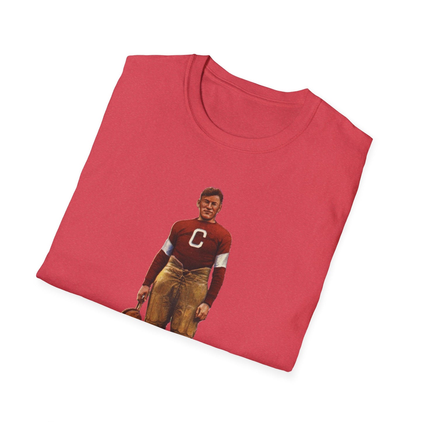 Vintage Jim Thorpe Football Legend Unisex Softstyle Tee