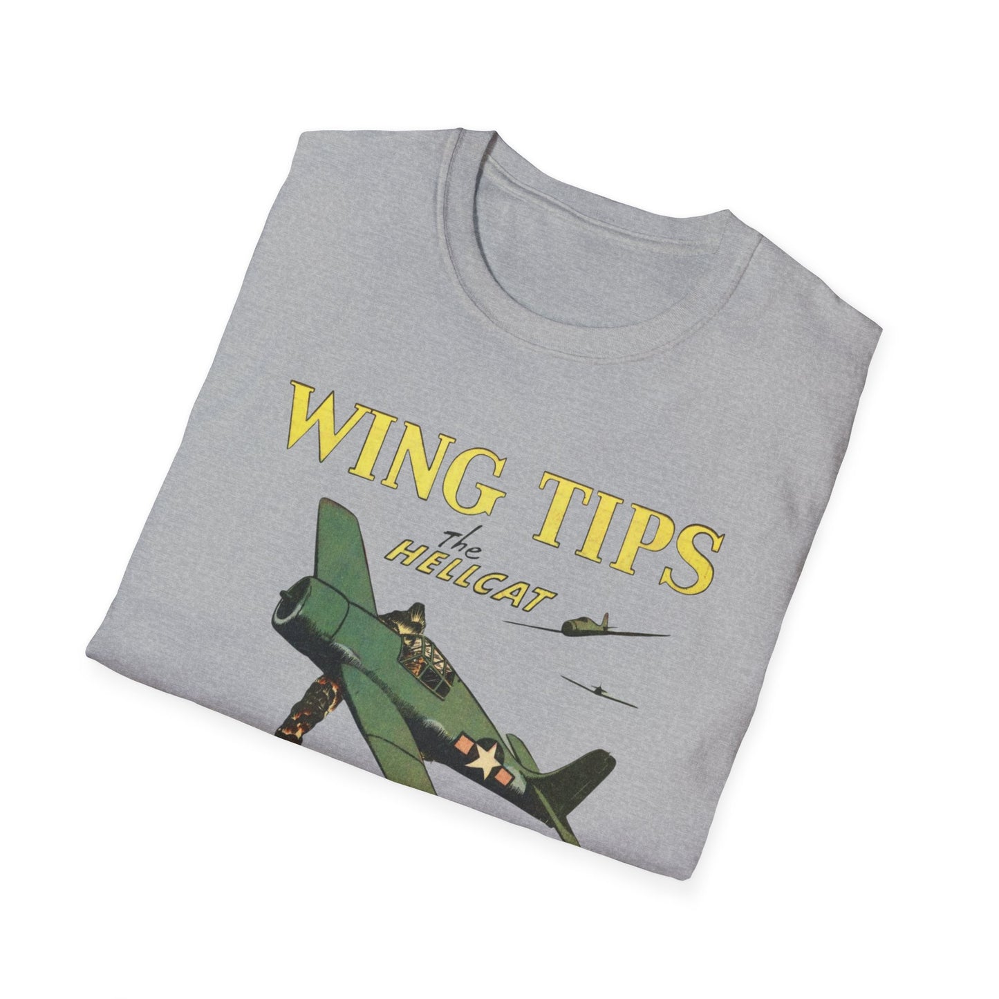 Vintage Aviation T-Shirt - Retro Hellcat Plane Design for Aviation Enthusiasts