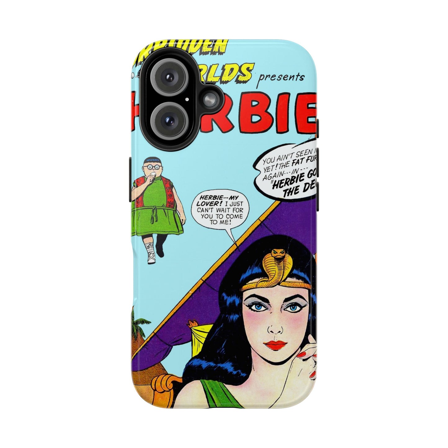 Vintage Forbidden Worlds Comic Art Phone Case - Old School Male 