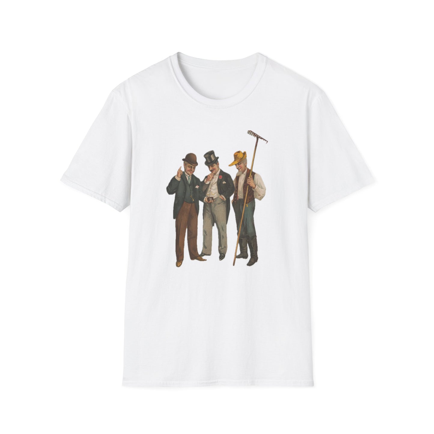 Classic Vintage Gentlemen Farmers Unisex Softstyle Tee