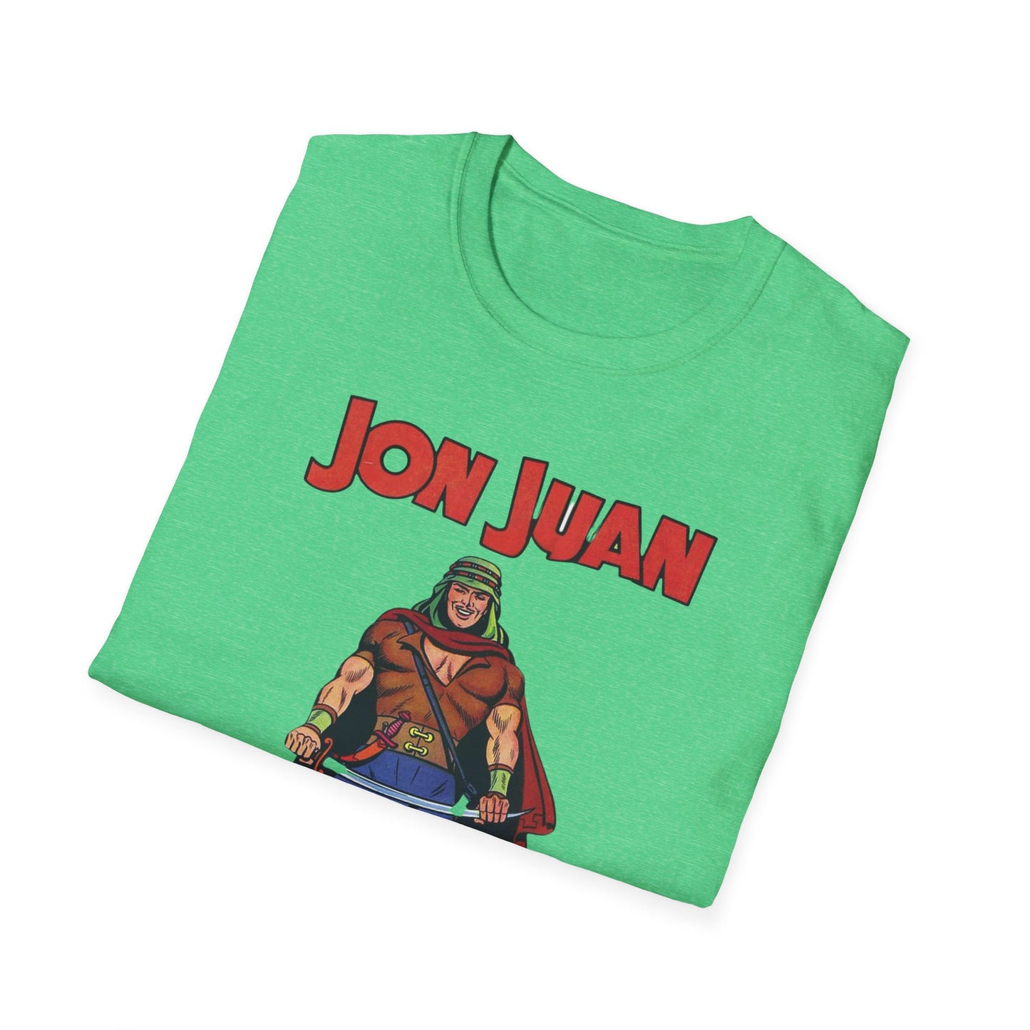 Vintage Jon Juan Comic Character T-Shirt - Soft Unisex Tee for Retro Style Enthusiasts