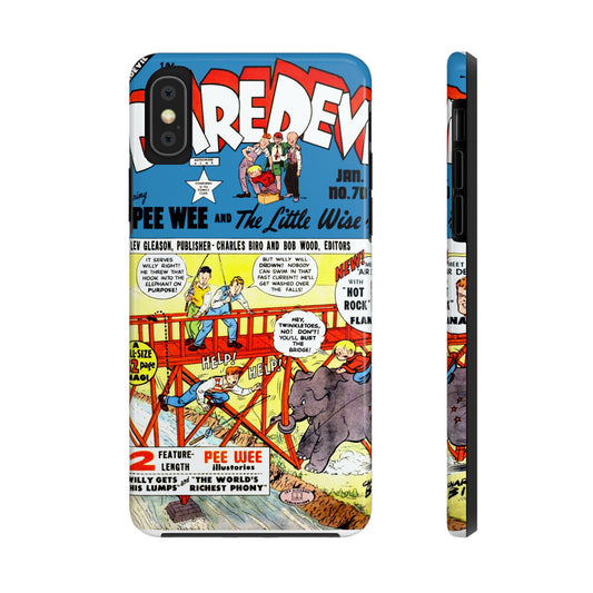 Vintage Comic Book Inspired Phone Case - Old School Male 