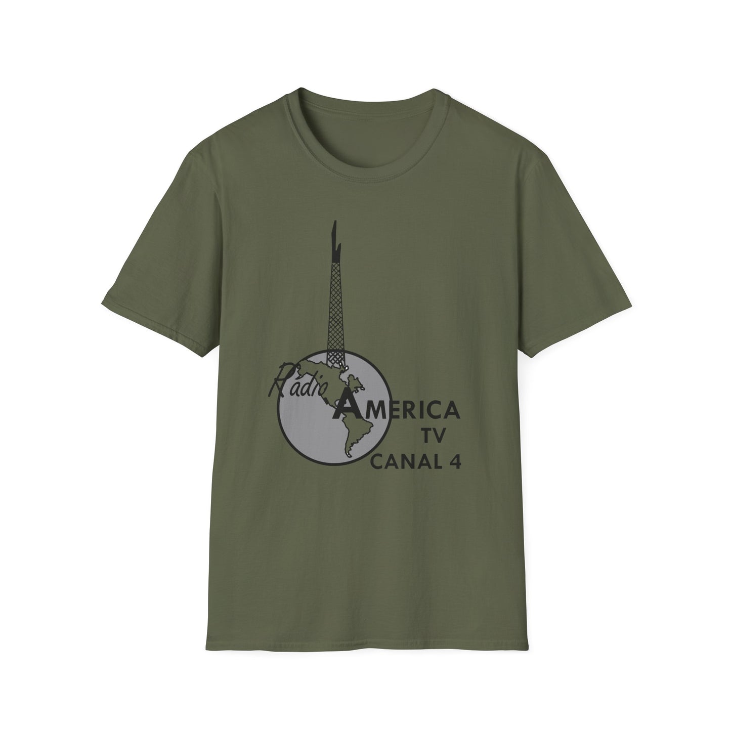 Rock The Retro Vibe With Our Classic 100% Cotton Radio America T-Shirt!