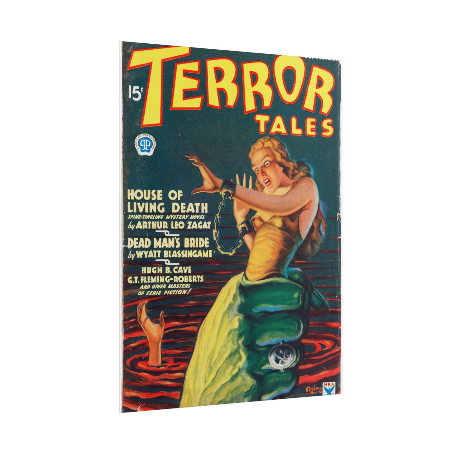 Retro Terror Tales Rolled Posters