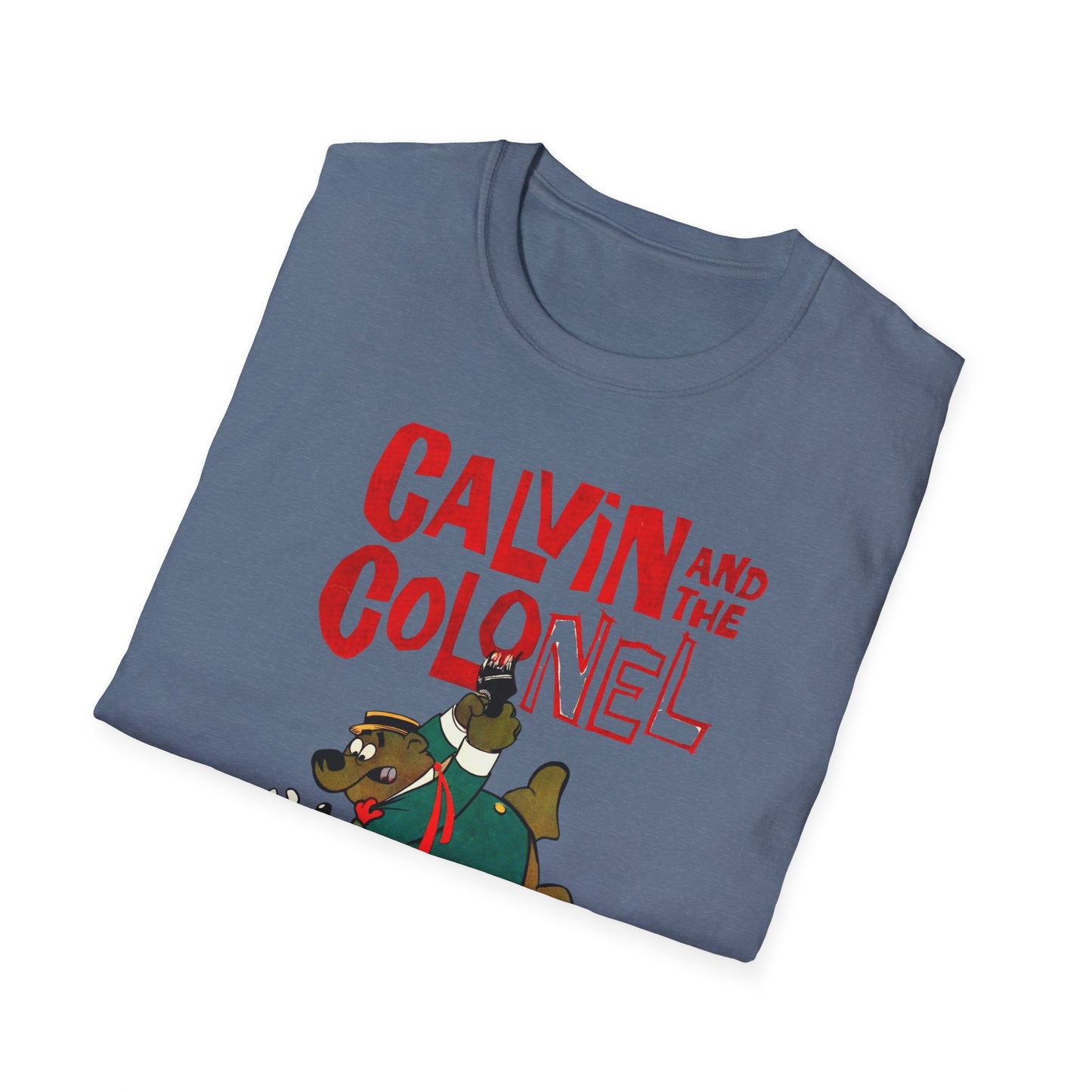 Retro Calvin and the Colonel Comic Characters T-Shirt