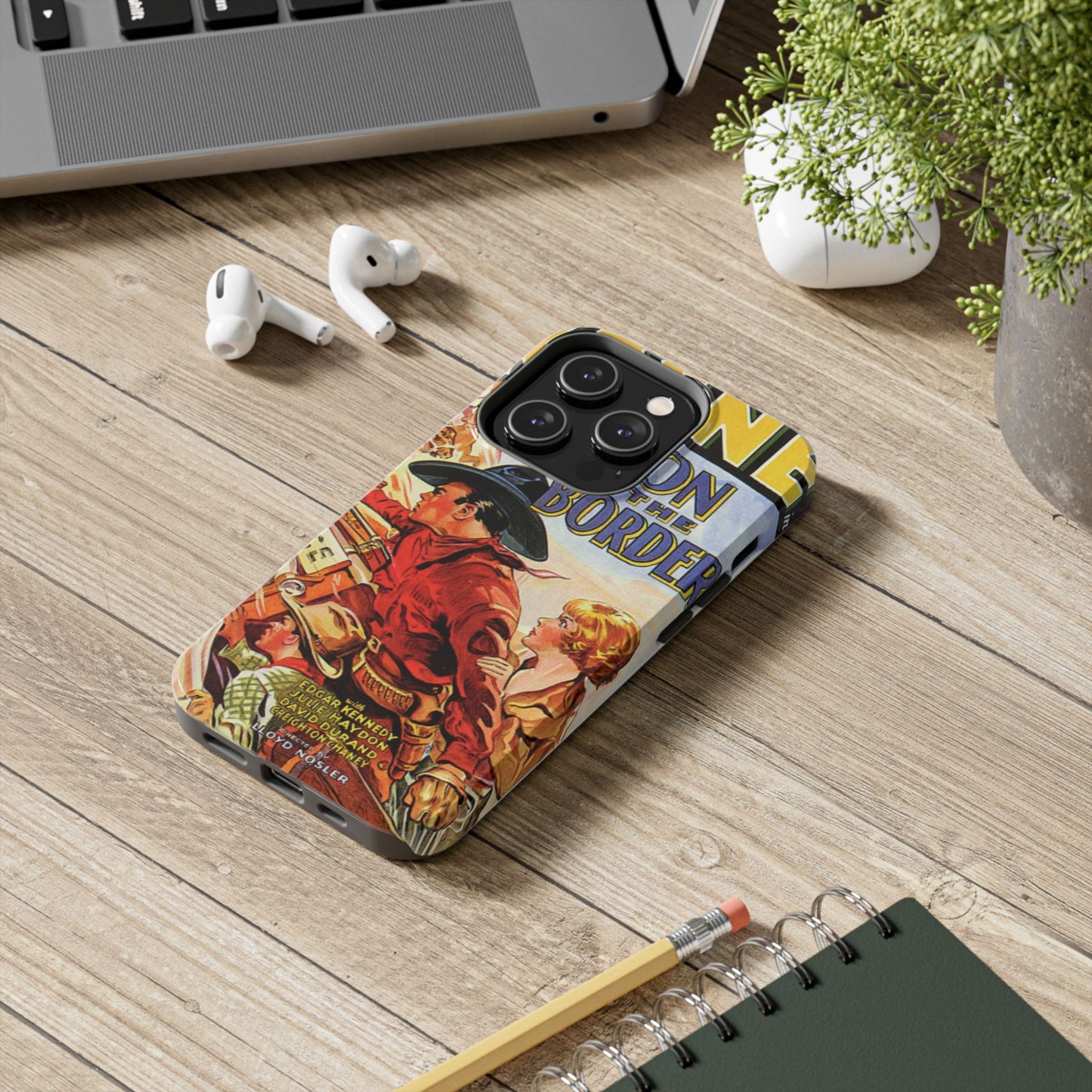 Rustic Heritage Western Tough Phone Cases - Old School Male 