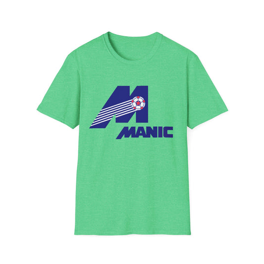 Montreal Manic Unisex Softstyle T-Shirt - Old School Male 