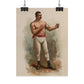 Vintage Champion Pugilist John Sullivan Poster