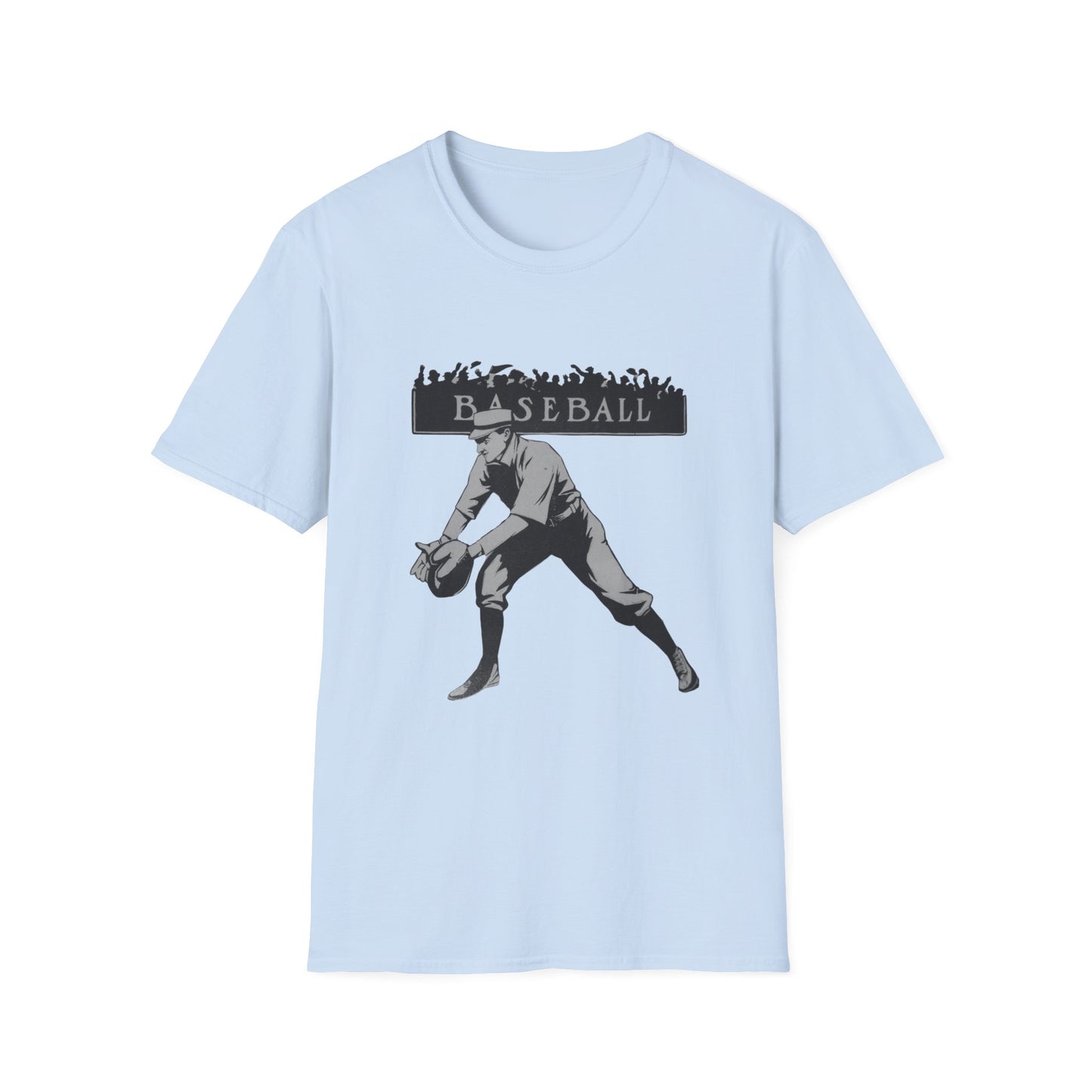 Vintage Baseball T-Shirt - Softstyle Unisex Tee with Retro Vibes and Classic Fit