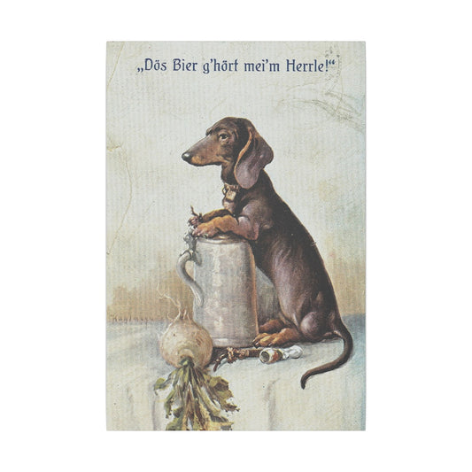 Canvas Print German Beer Design