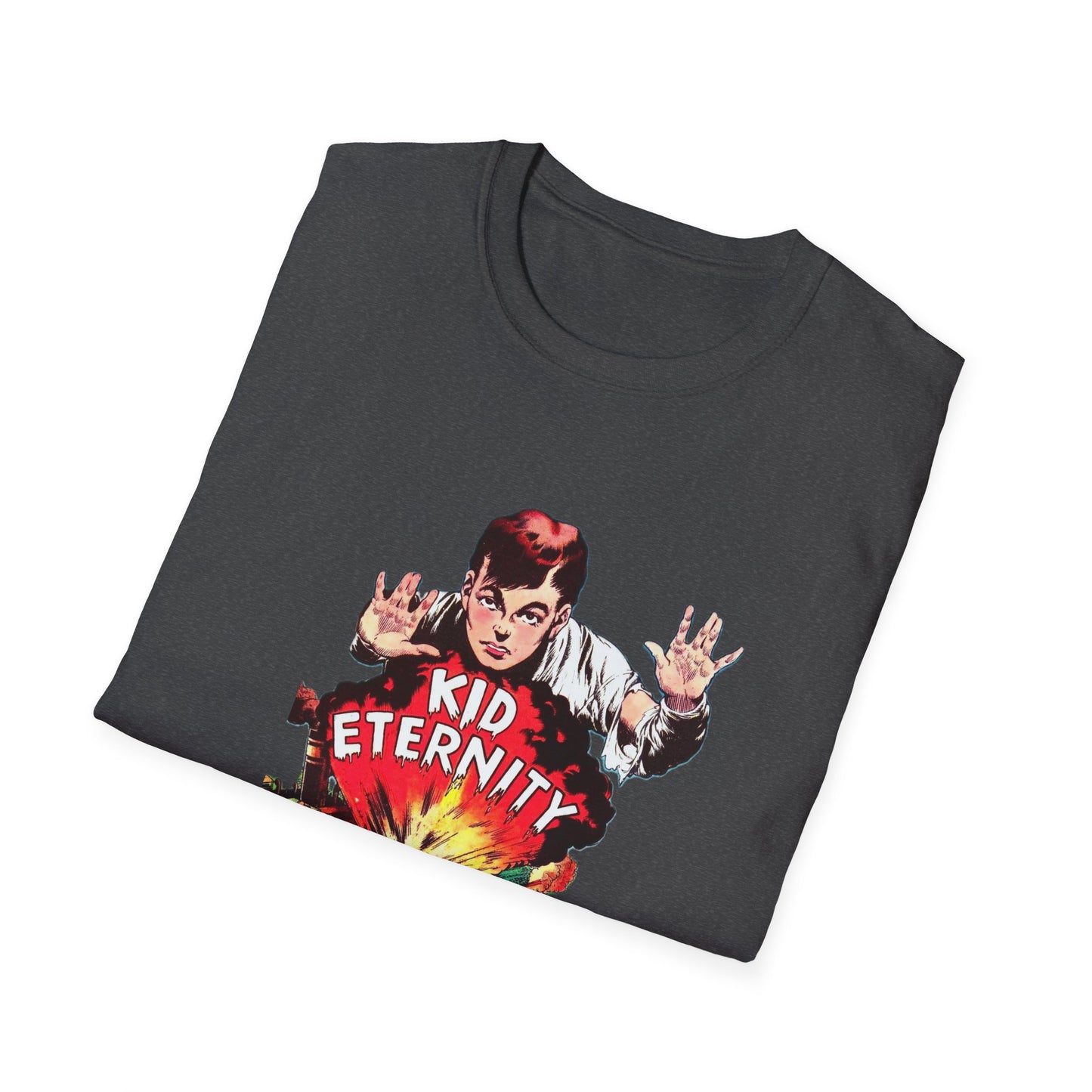 Vintage Kid Eternity Comic Unisex Softstyle Tee