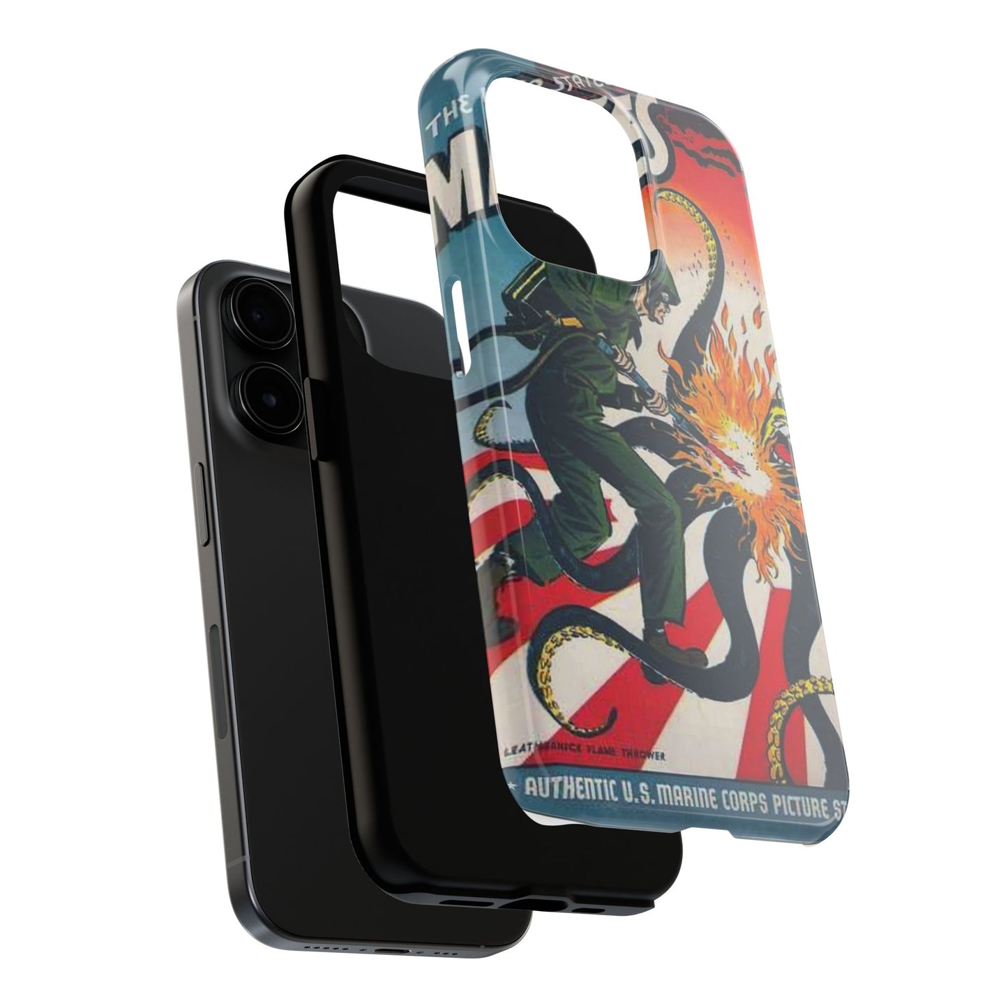 Vintage Marine-Themed Tough Phone Cases for Ultimate Protection