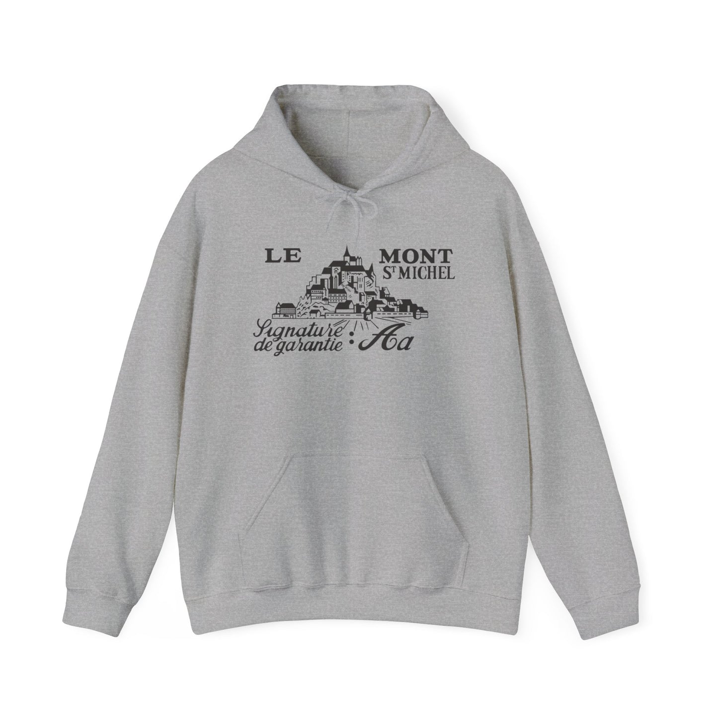 Mount St Michael Unisex Hoodie - Cozy 50% Cotton Sweatshirt with Kangaroo Pocket