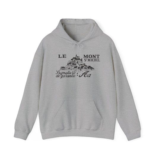 Mount St Michael Unisex Hoodie - Cozy 50% Cotton Sweatshirt with Kangaroo Pocket