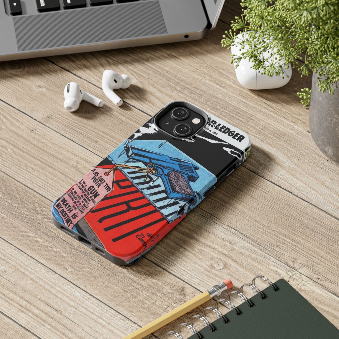 Vintage Comic Book Phone Cover Phone Case - Old School Male 