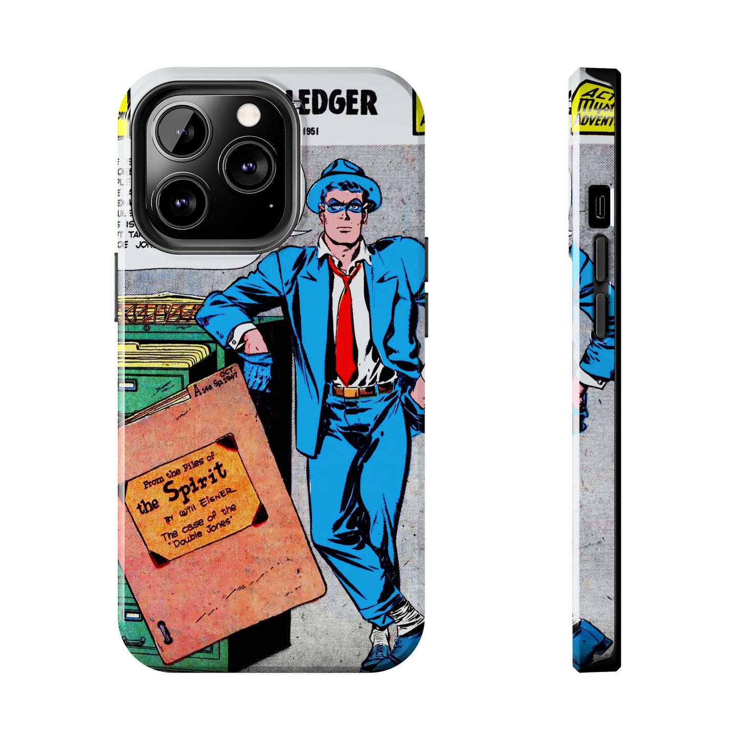 Vintage Spirit Comic Cover Durable Phone Cases - Old School Male 