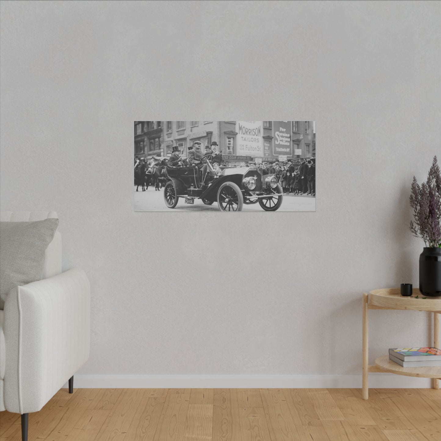 Vintage President Taft Arrival in NYC Canvas Print