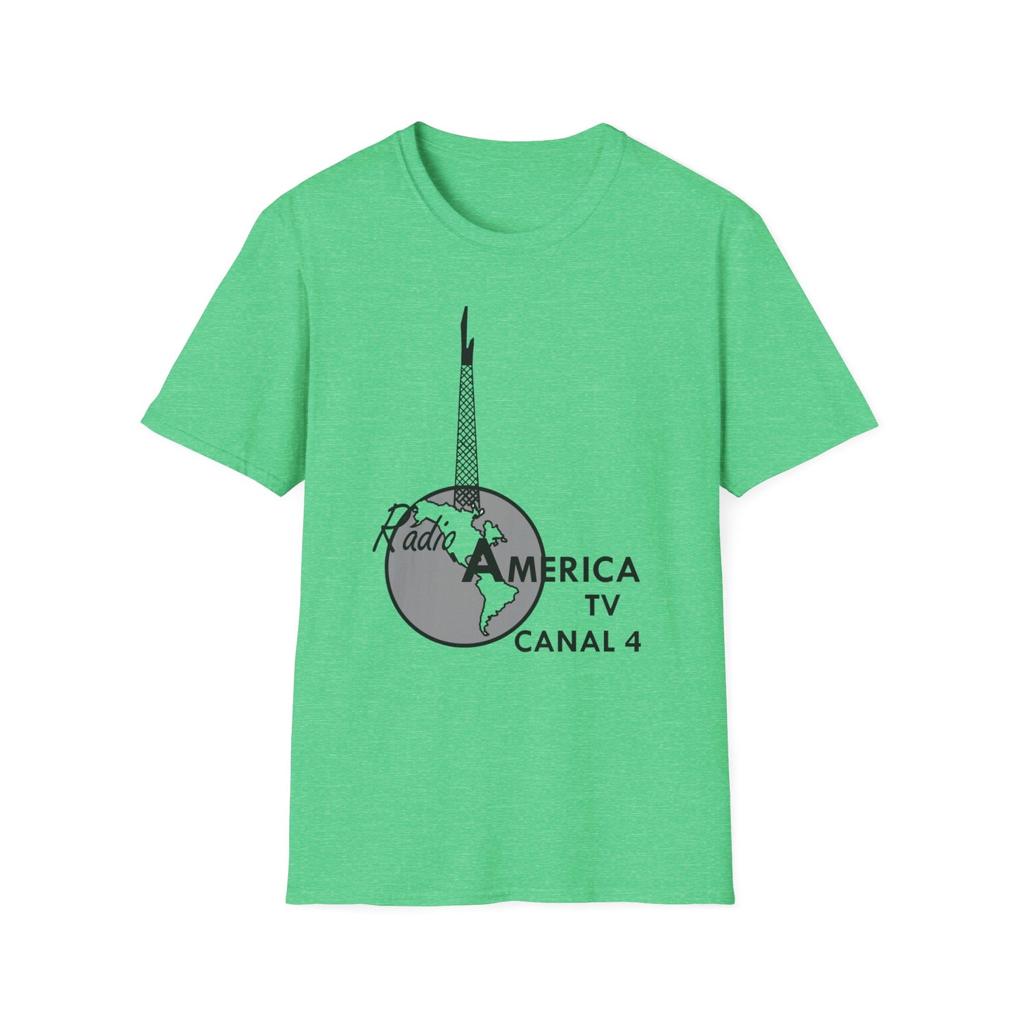 Rock The Retro Vibe With Our Classic 100% Cotton Radio America T-Shirt!