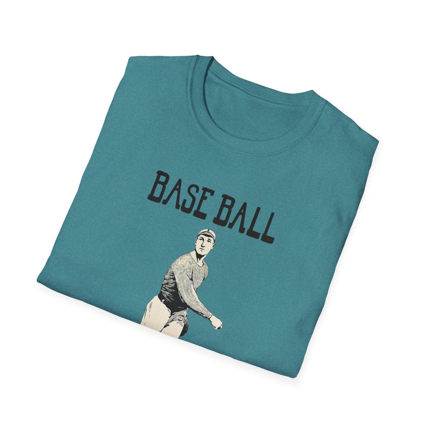 Vintage Baseball Tee - Unisex 100% Ring-Spun Cotton Classic Fit T-Shirt for All Occasions