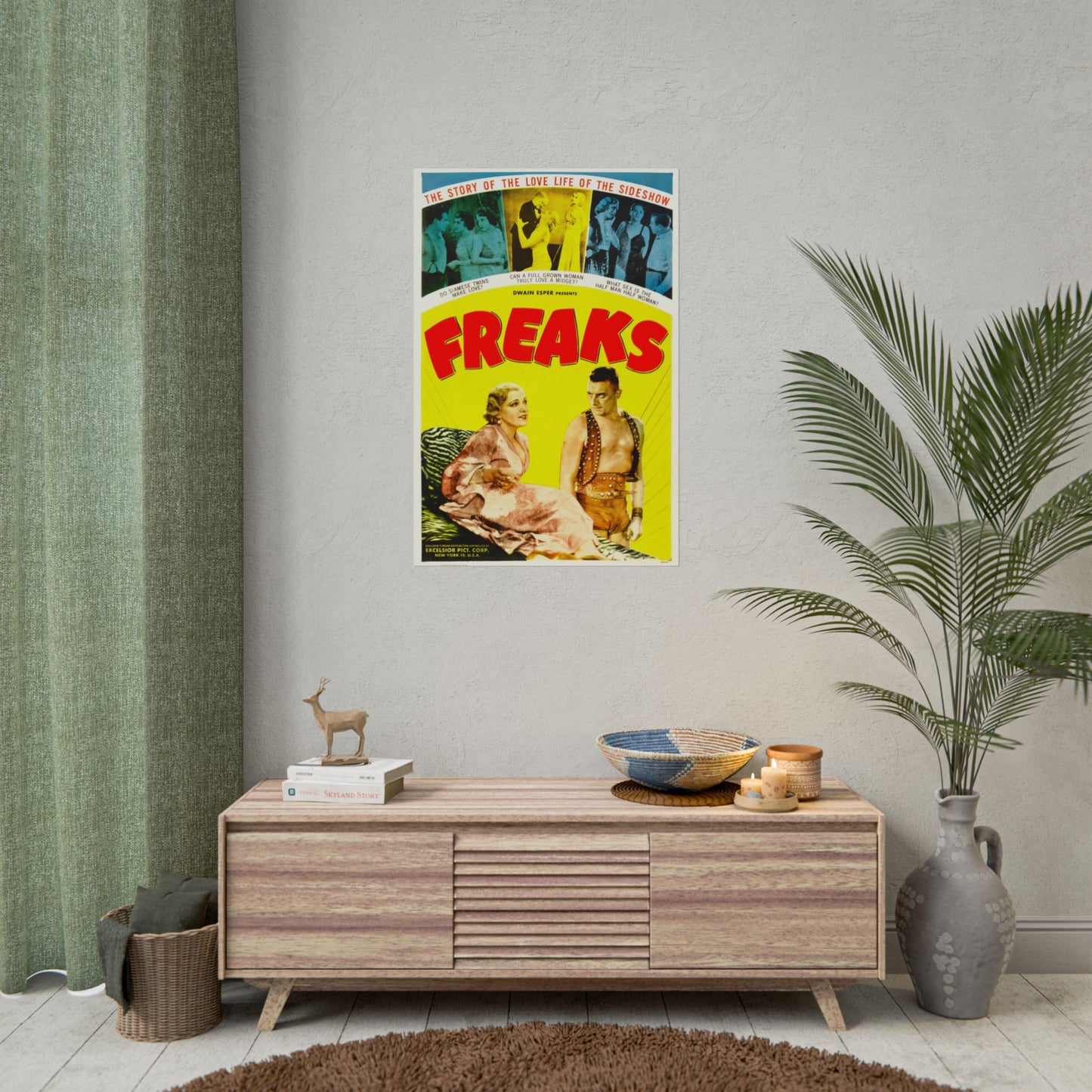 Vintage Freaks Rolled Poster