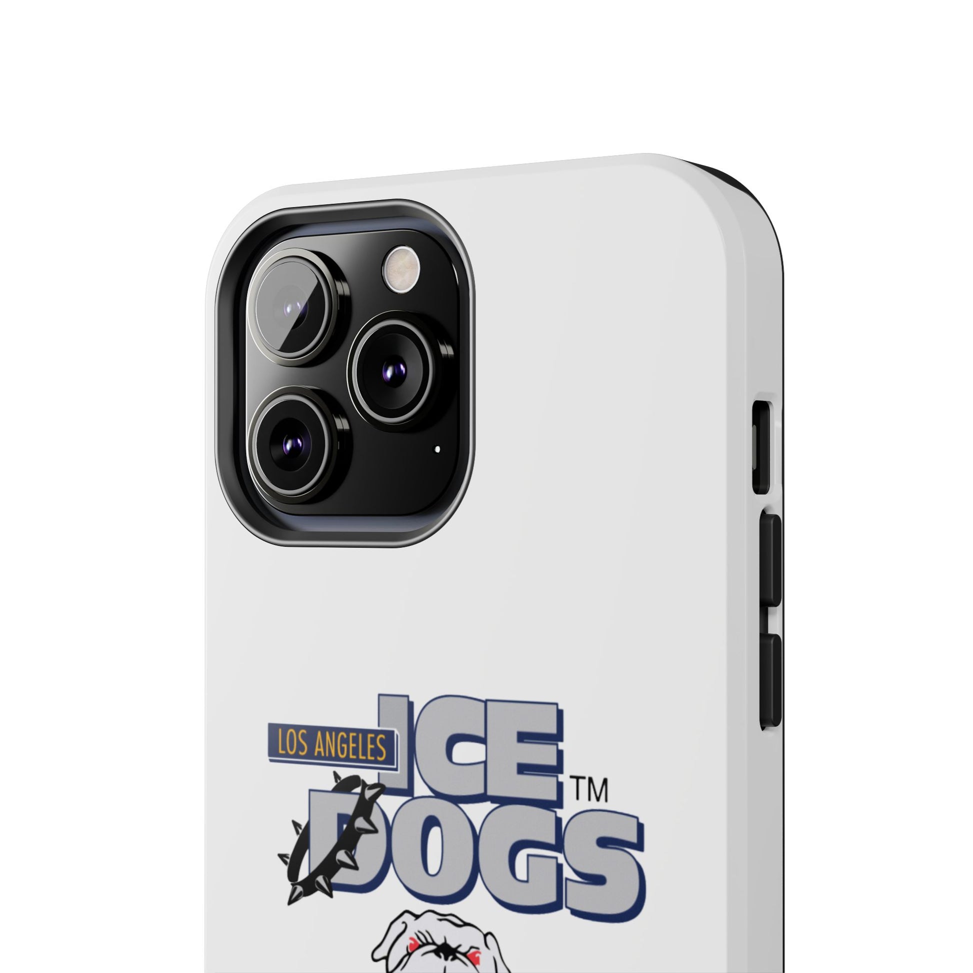 Vintage Los Angeles Ice Dogs Hockey Team Logo Durable Phone Cases - Old School Male 