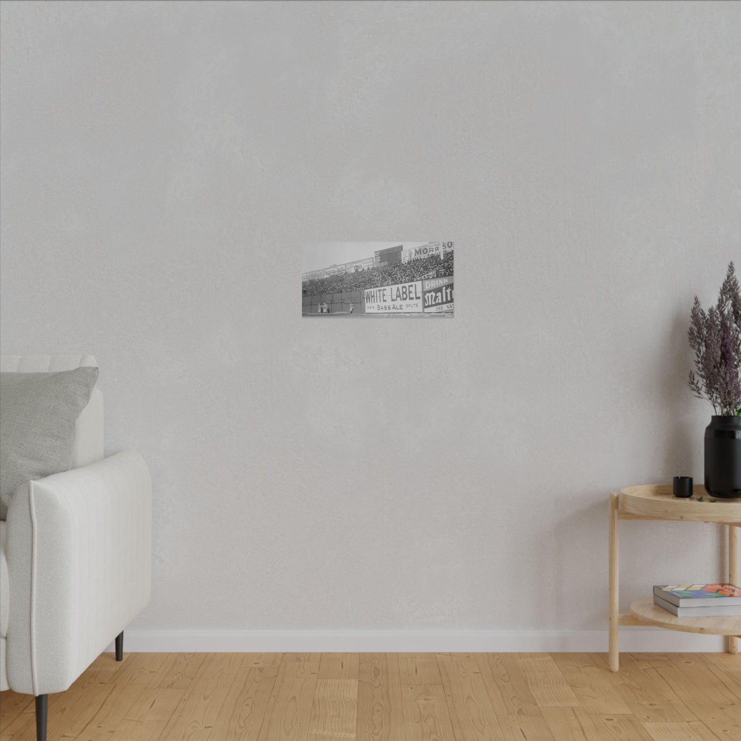 Vintage Bleachers at the Polo Grounds in NYC Canvas Print