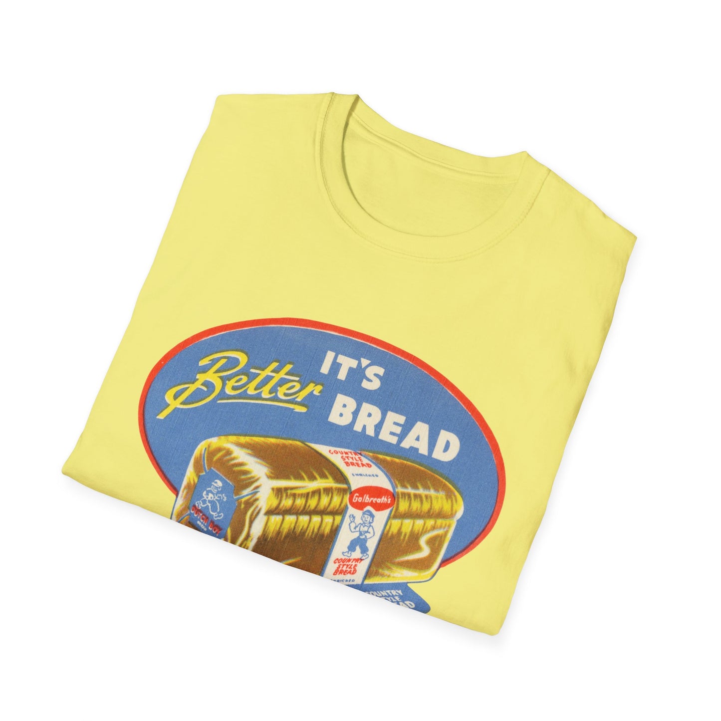 Unisex Galbreath Bread Logo T-Shirt: Classic 100% Cotton Comfort For Everyday Attire