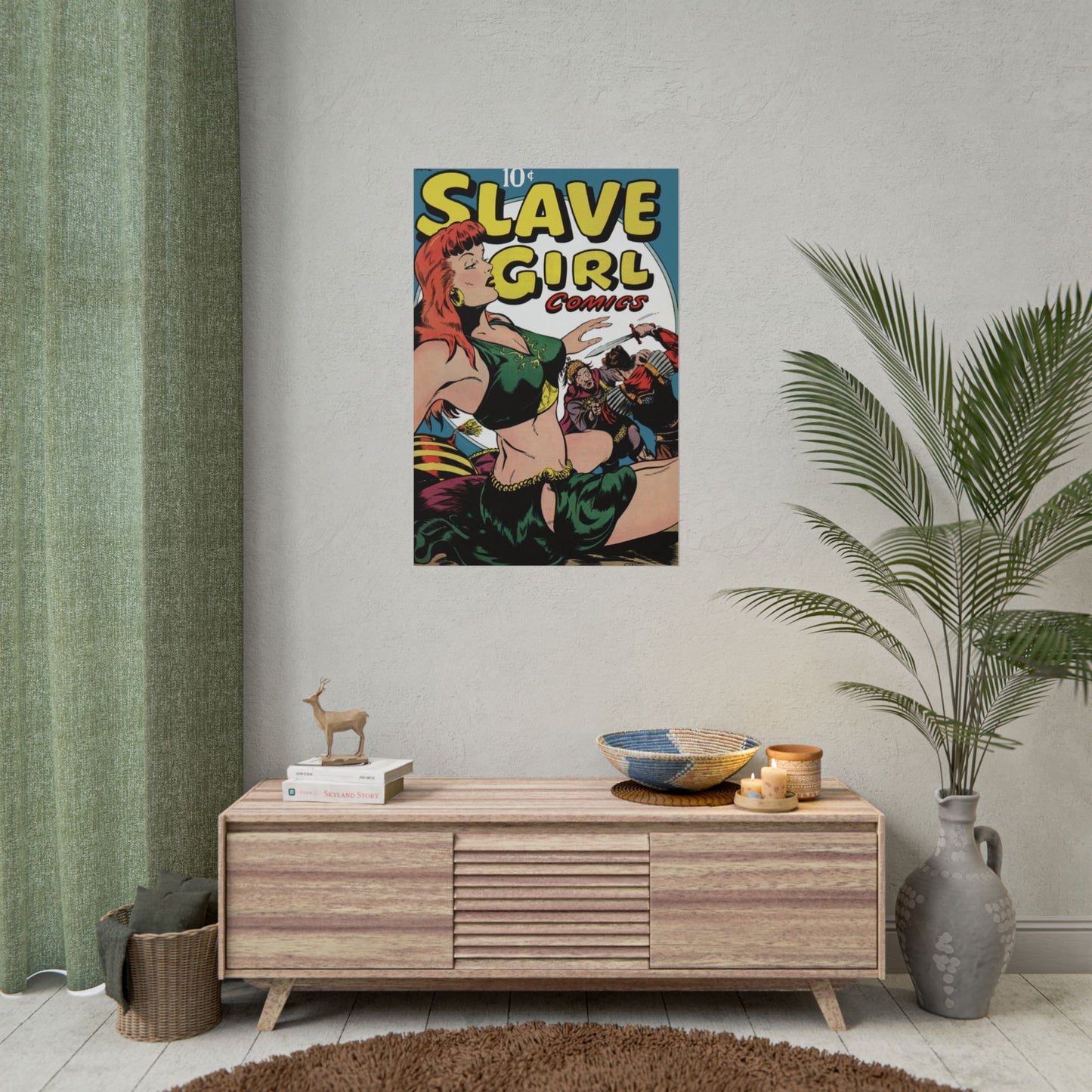 Slave Girl Comic Cover Rolled Poster