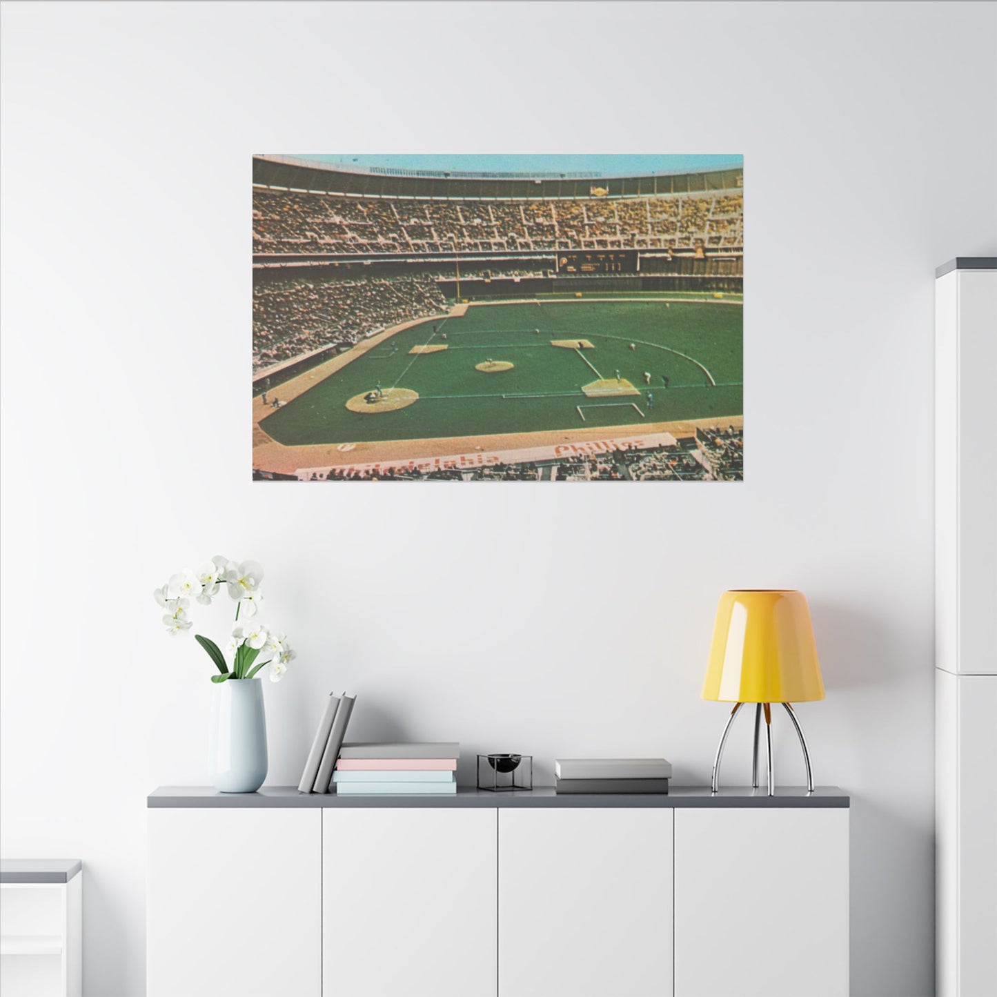 Veterans Stadium Canvas Wall Art - Philadelphia Phillies Tribute