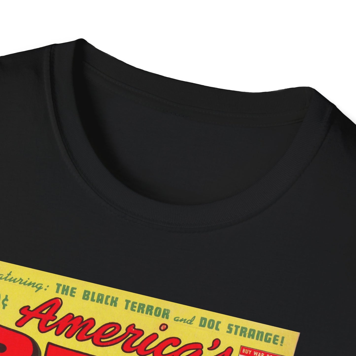 Retro America's Best Comic Book T-Shirt - Unisex Softstyle Tee for Comic Fans & Enthusiasts