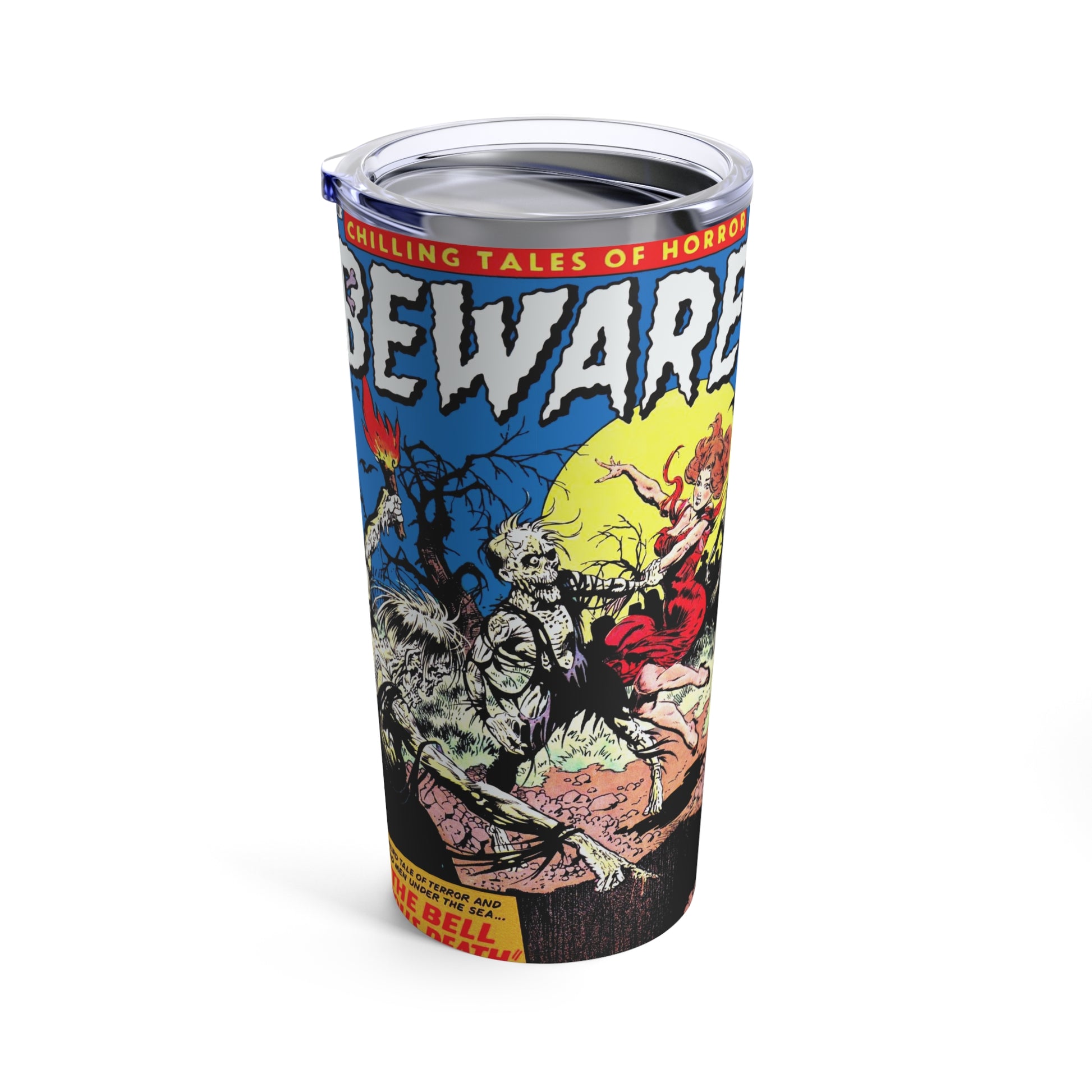 Vintage Comic-Inspired 20oz Insulated Tumbler - Old School Male 