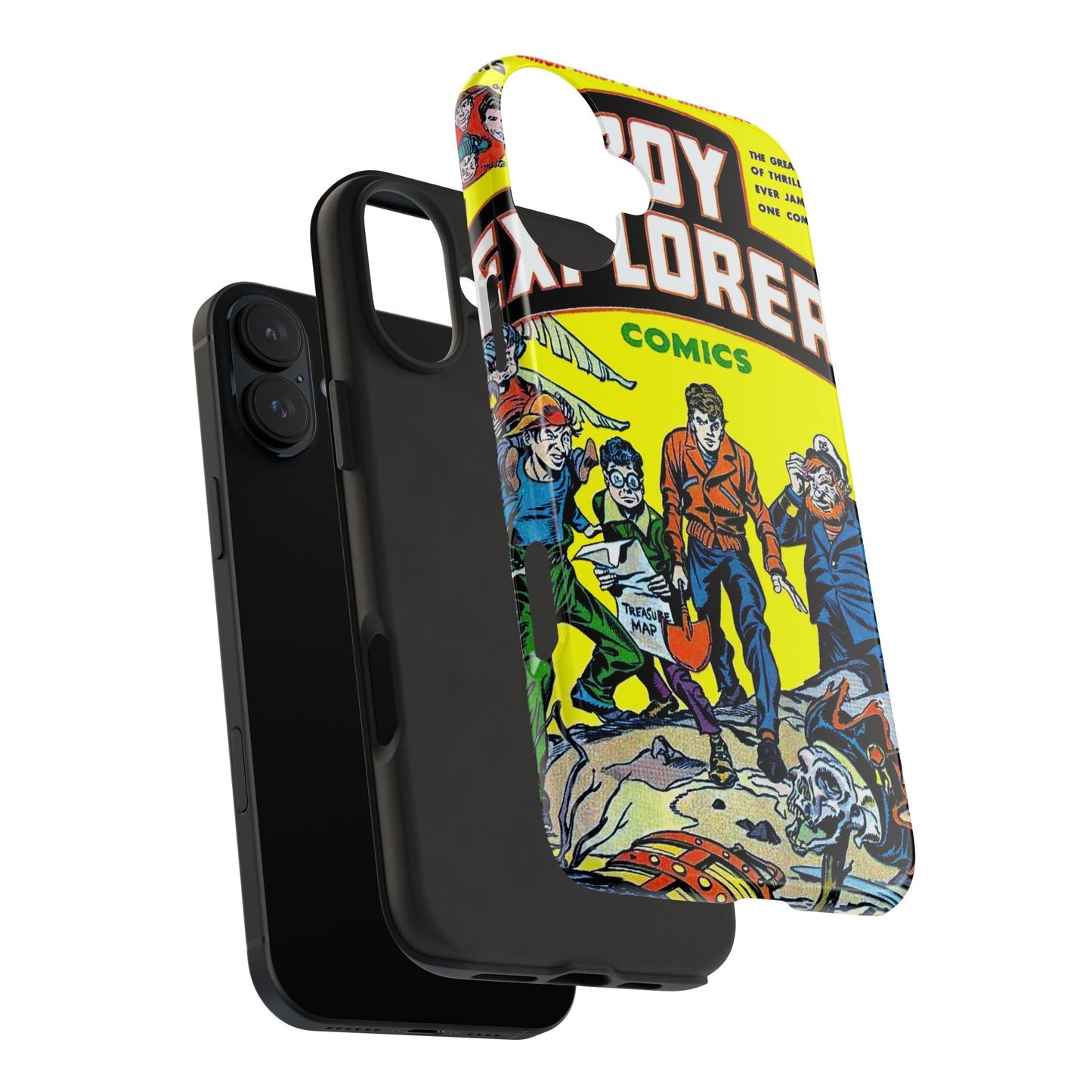 Vintage Comic Book Cover Rugged Phone Cases