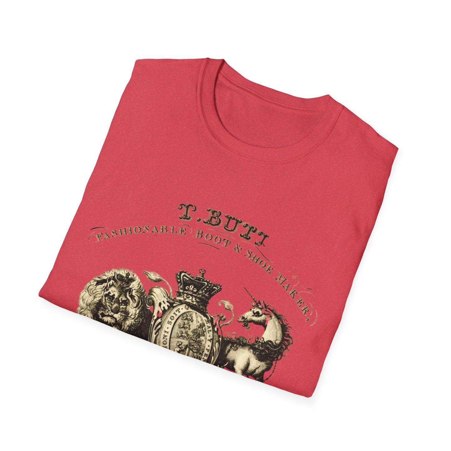 Vintage T Butt Shoemaker T-Shirt - 100% Cotton Retro Unisex Tee for Unique Style Enthusiasts