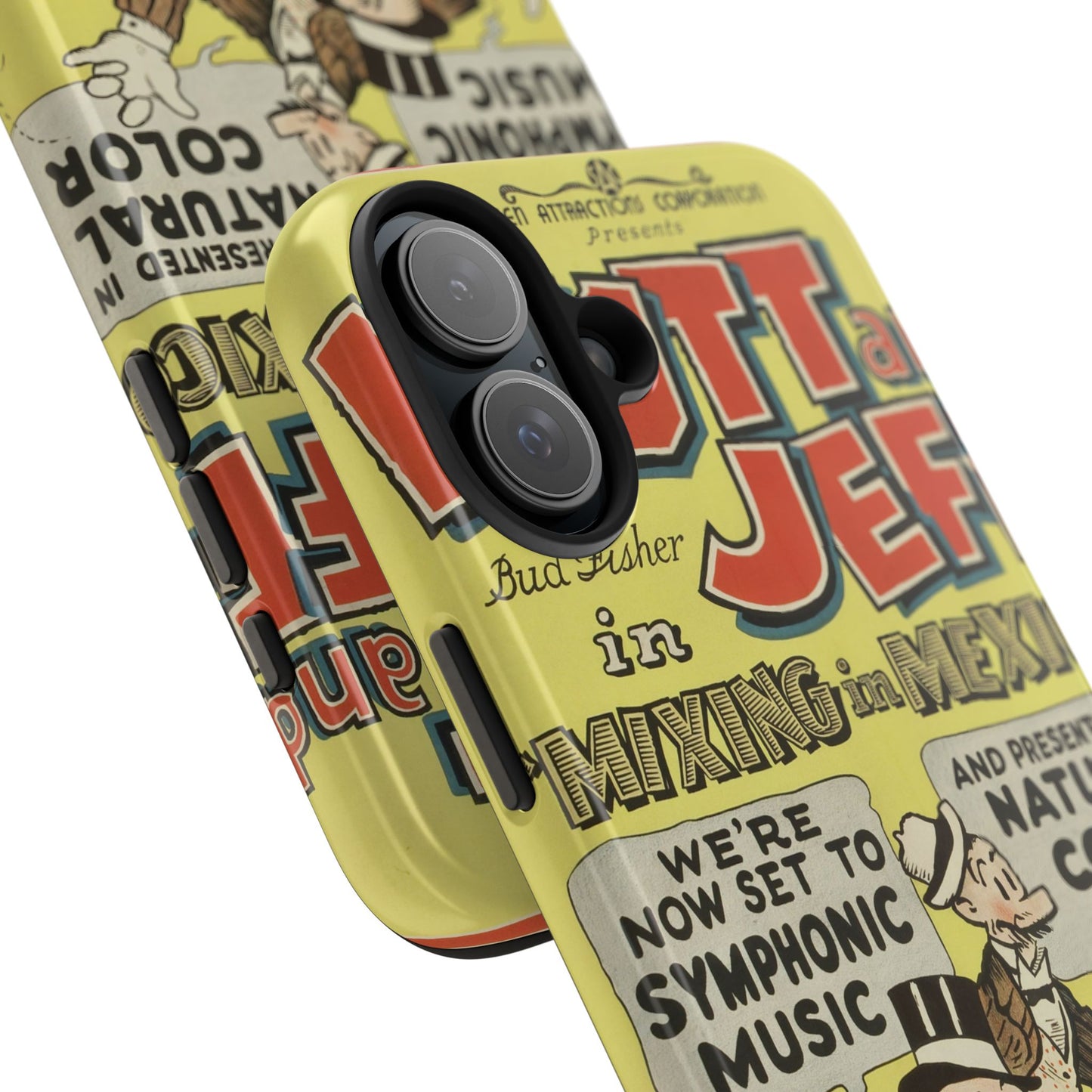 Durable Mutt and Jeff Phone Protection Cases