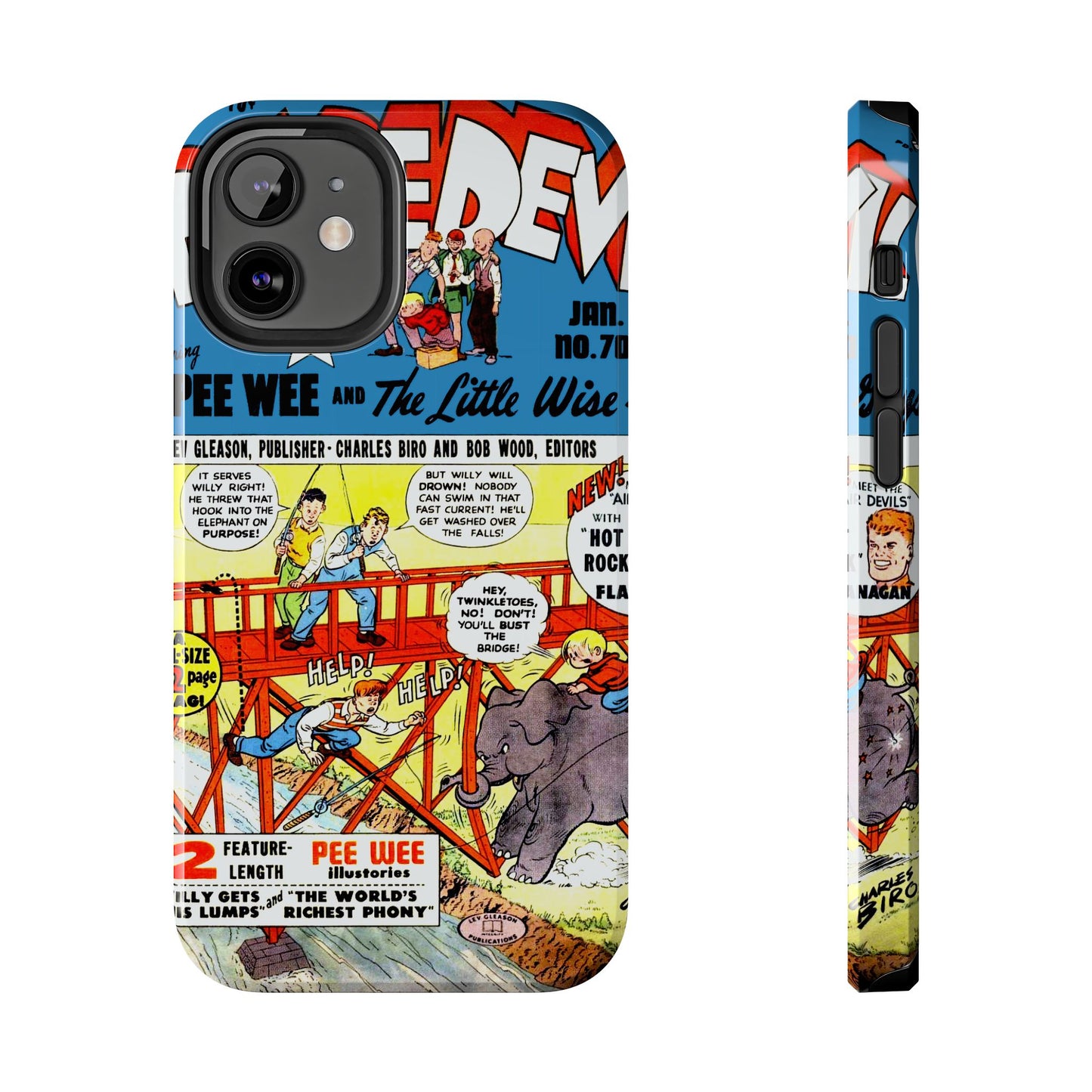 Vintage Comic Book Inspired Phone Case - Old School Male 