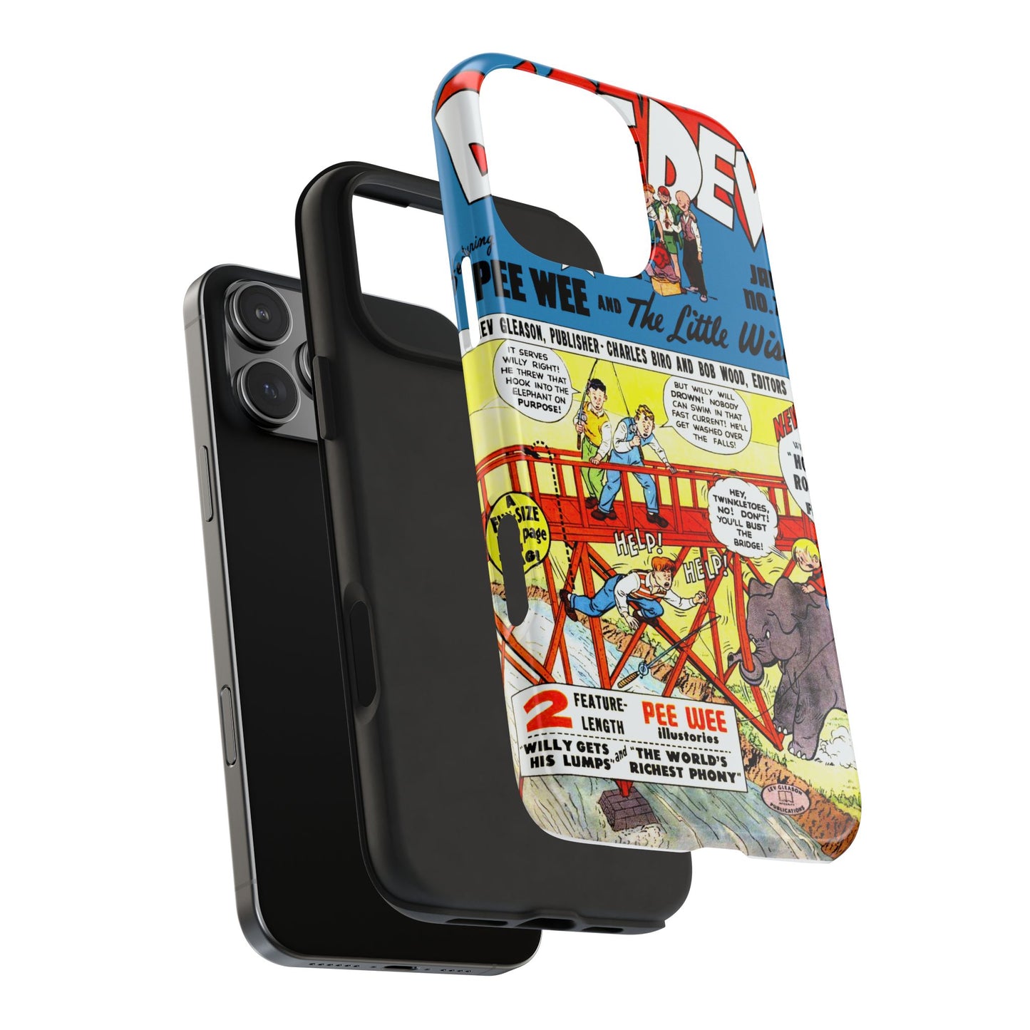 Vintage Comic Book Inspired Phone Case