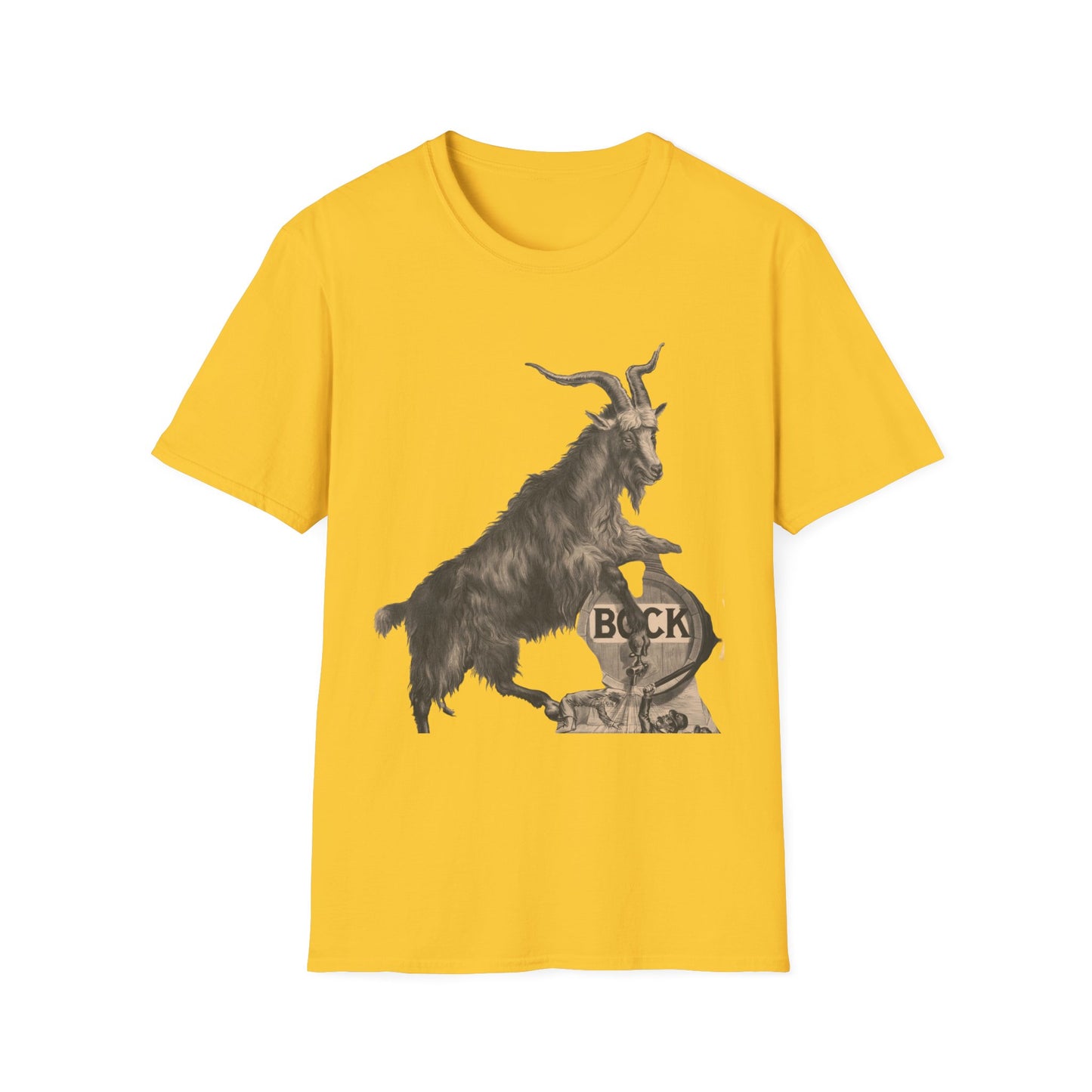 Get Your Goat! Unisex T-Shirt for Beer Lovers – 100% Cotton, Casual Fun