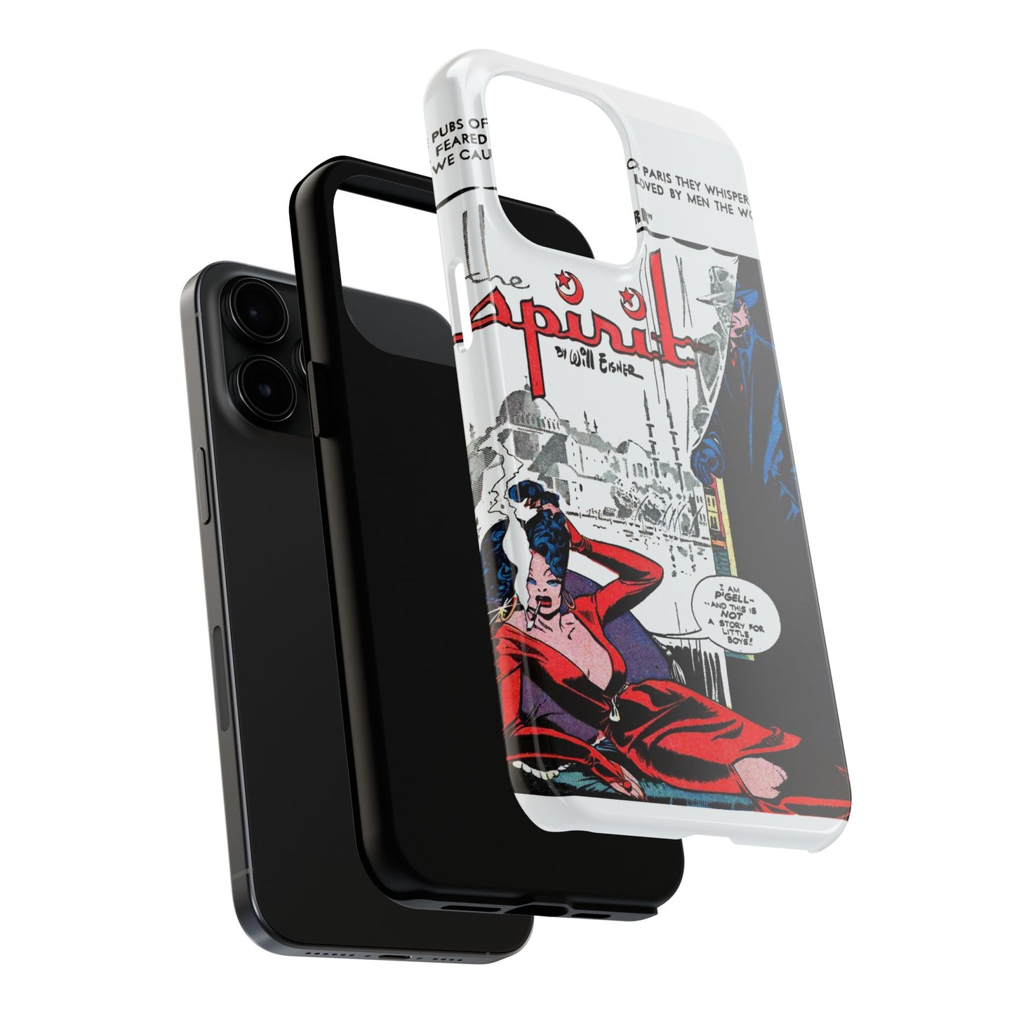 Vintage Spirit Comic Tough Phone Cases for Ultimate Protection