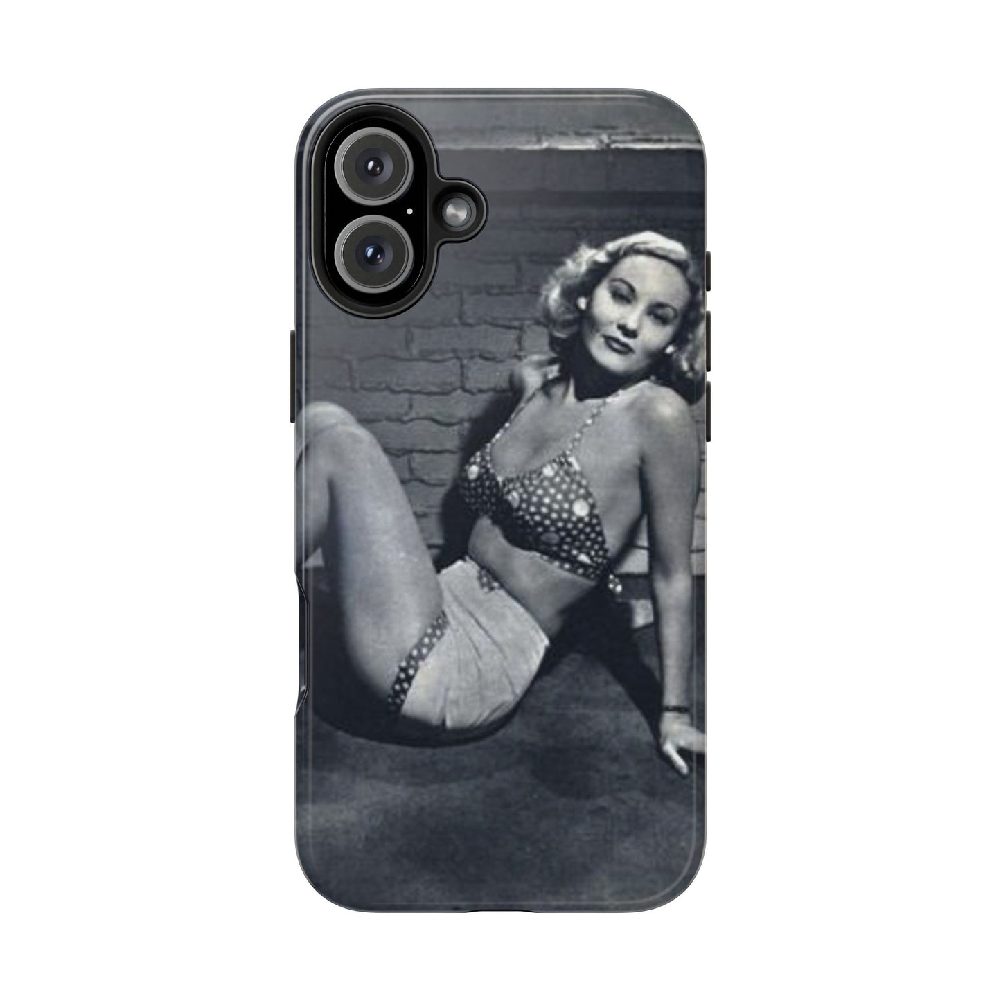 Retro Pinup Girl Tough Smartphone Cases - Old School Male 