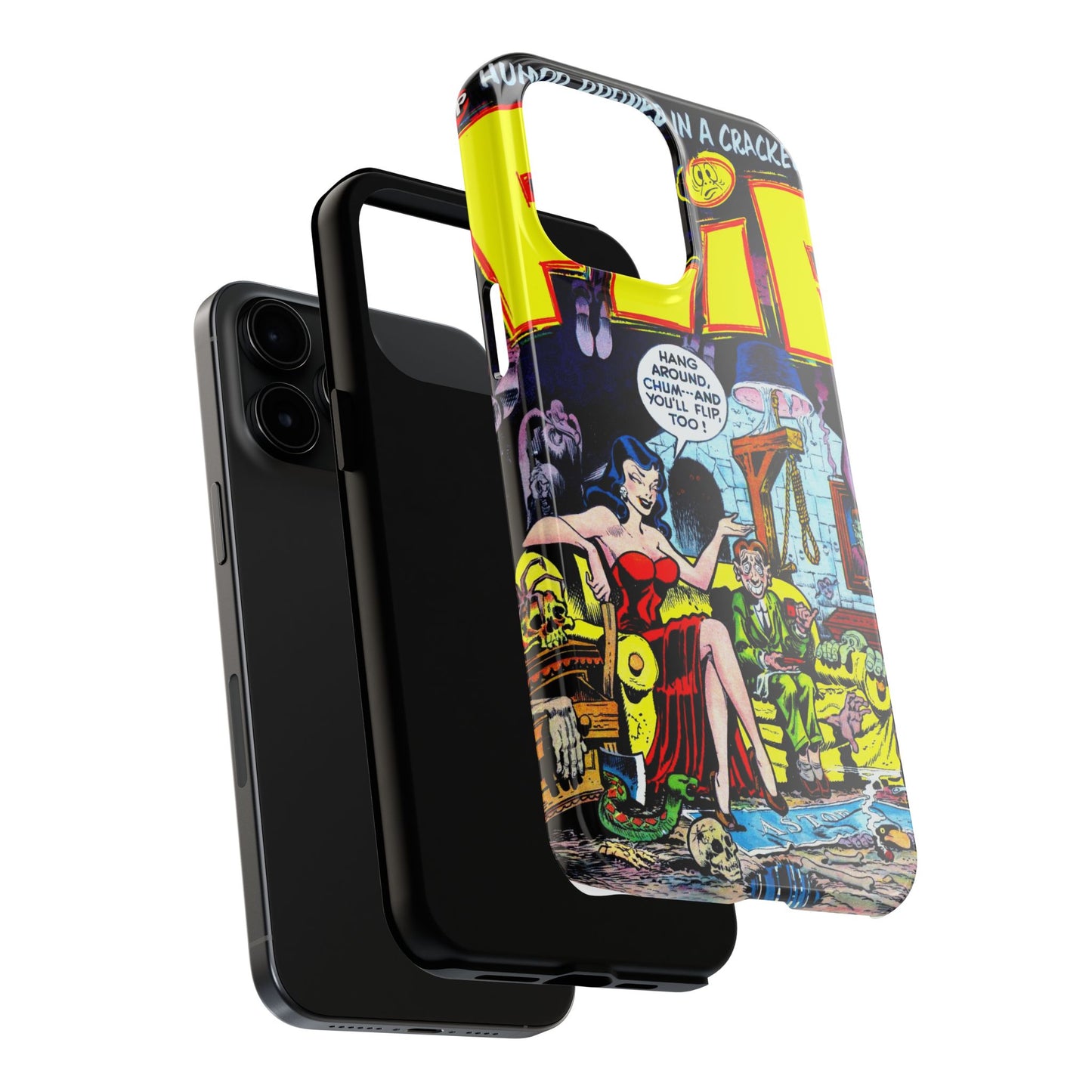 Vintage Comic Book Style Heavy-Duty Phone Cases