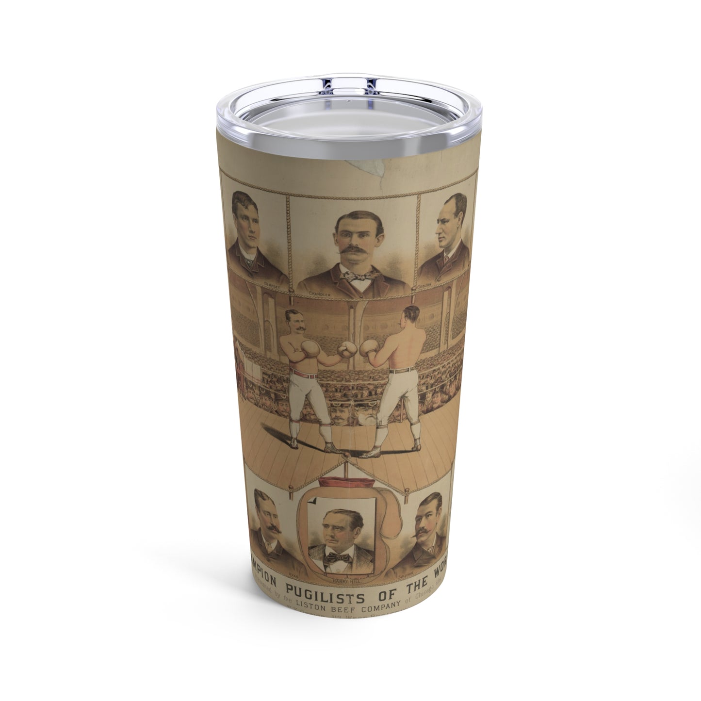 Vintage Pugilists Tumbler - Old School Male 