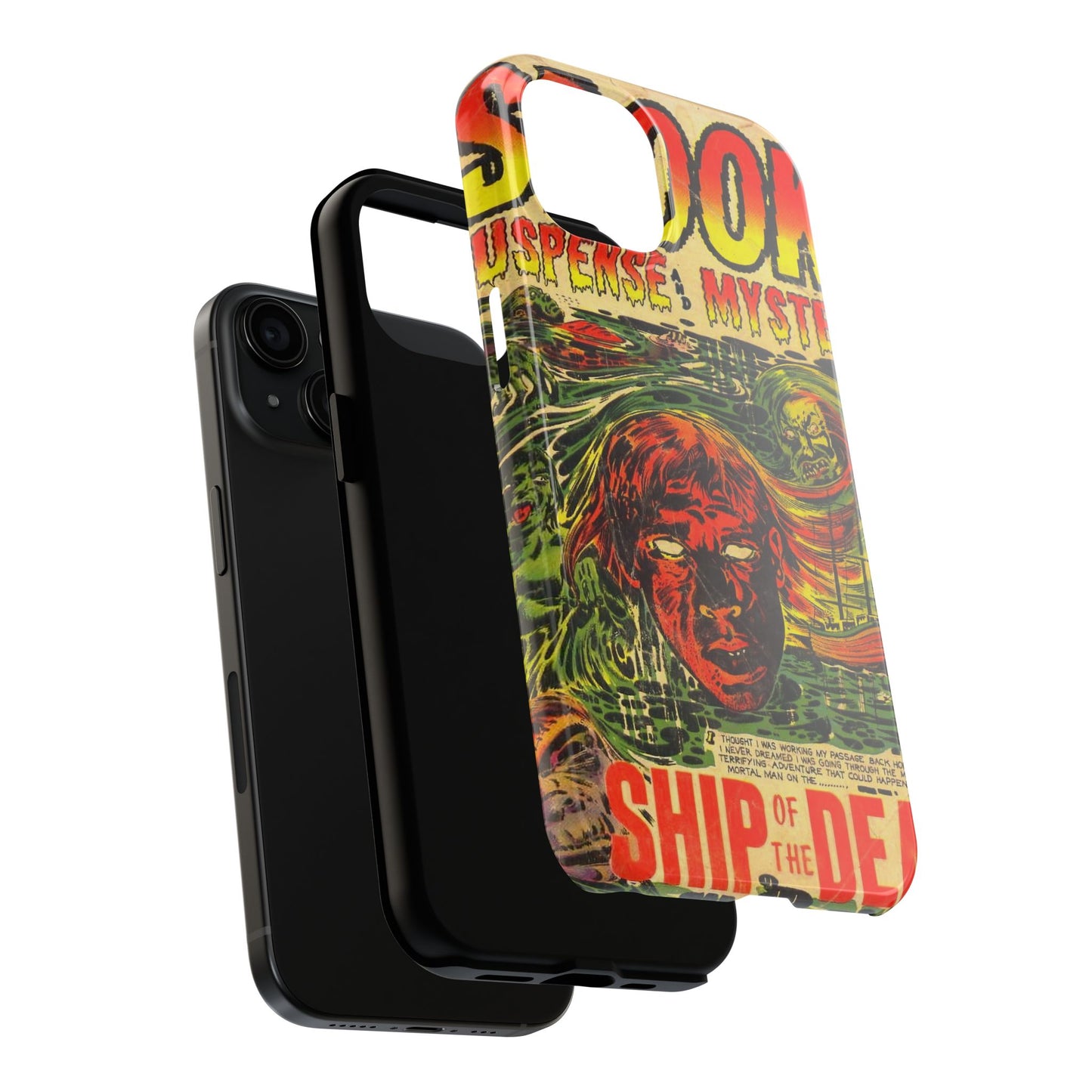 Vintage Horror Comic Phone Cover