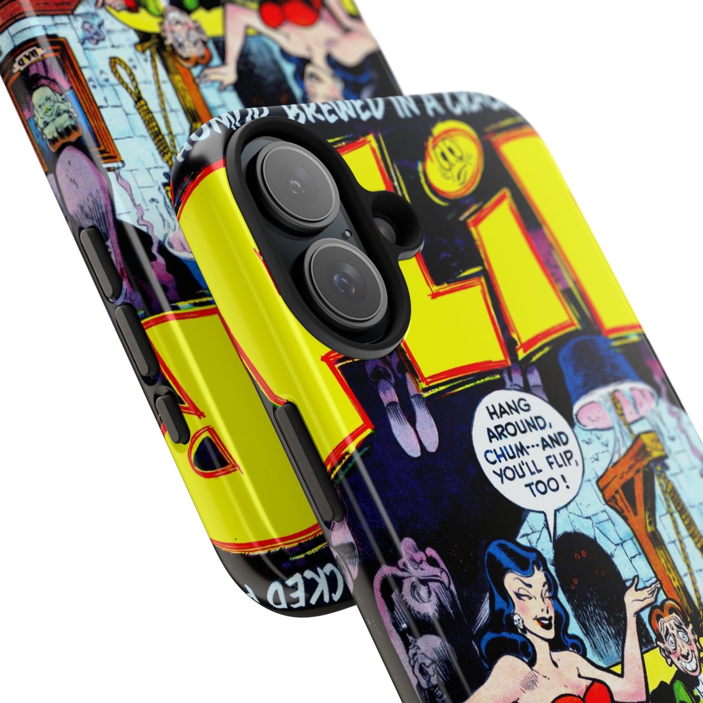 Vintage Comic Book Style Heavy-Duty Phone Cases