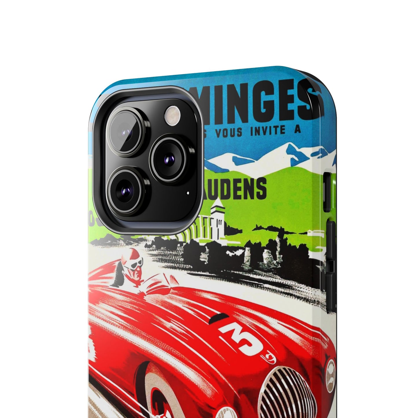 Vintage Racing Tough Phone Cases - Old School Male 